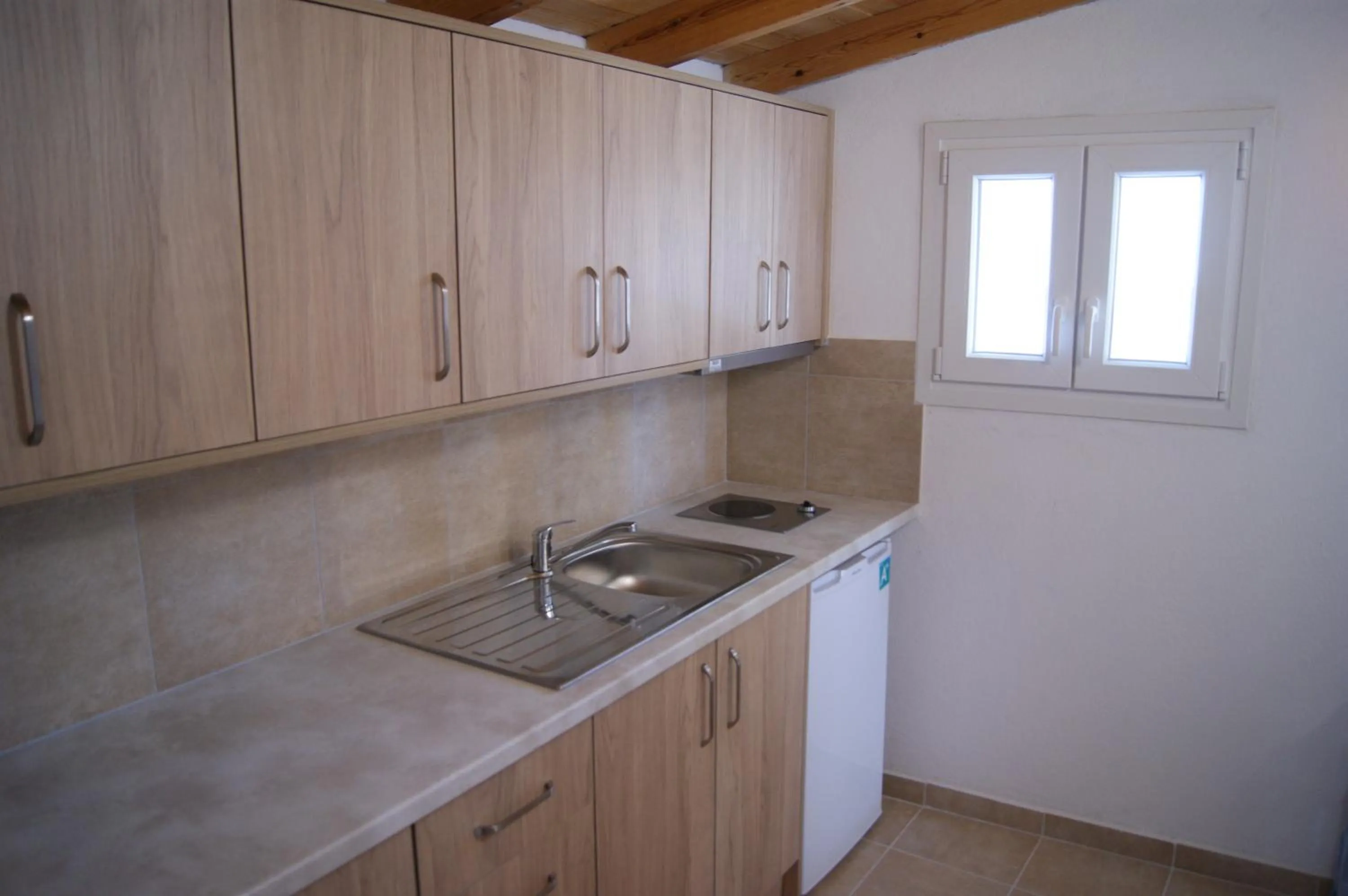 Kitchen or kitchenette in Villa Elpiniki
