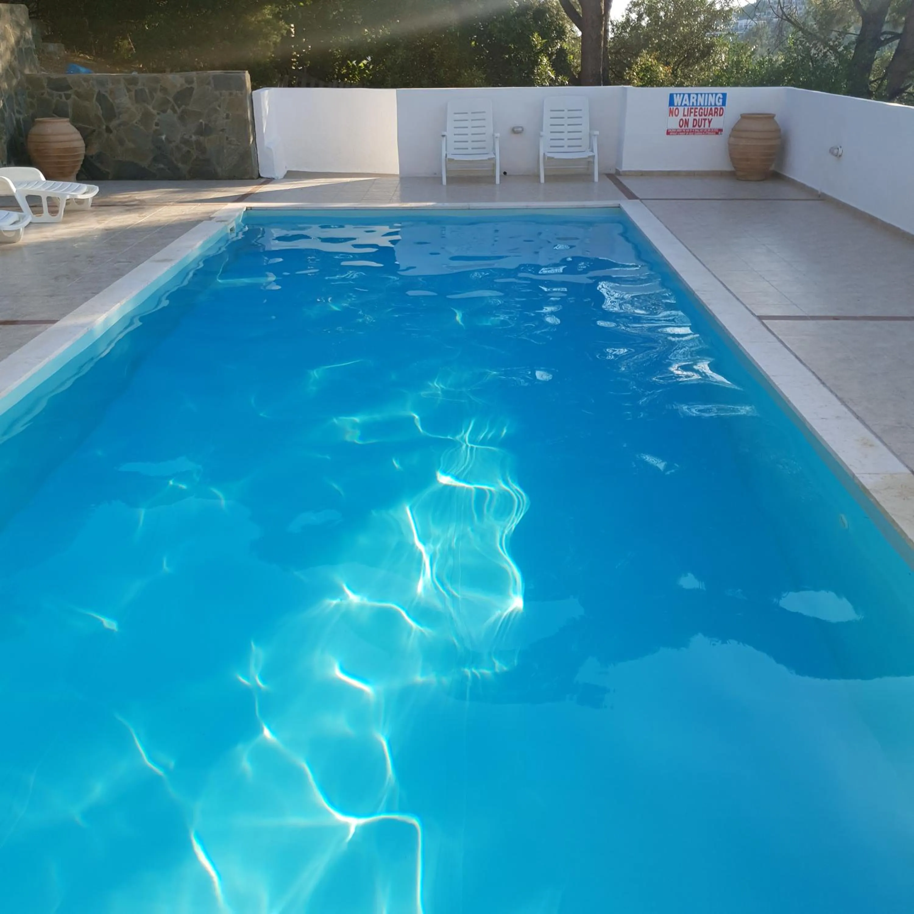 Swimming pool in Villa Elpiniki