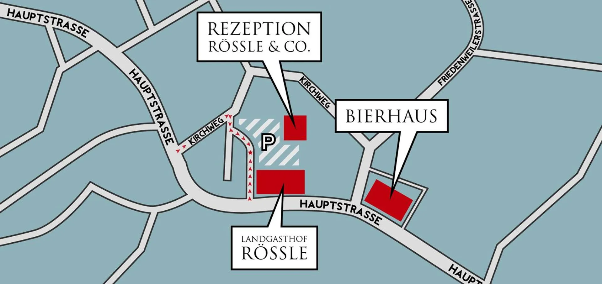 Bird's eye view in Gästehaus Rössle