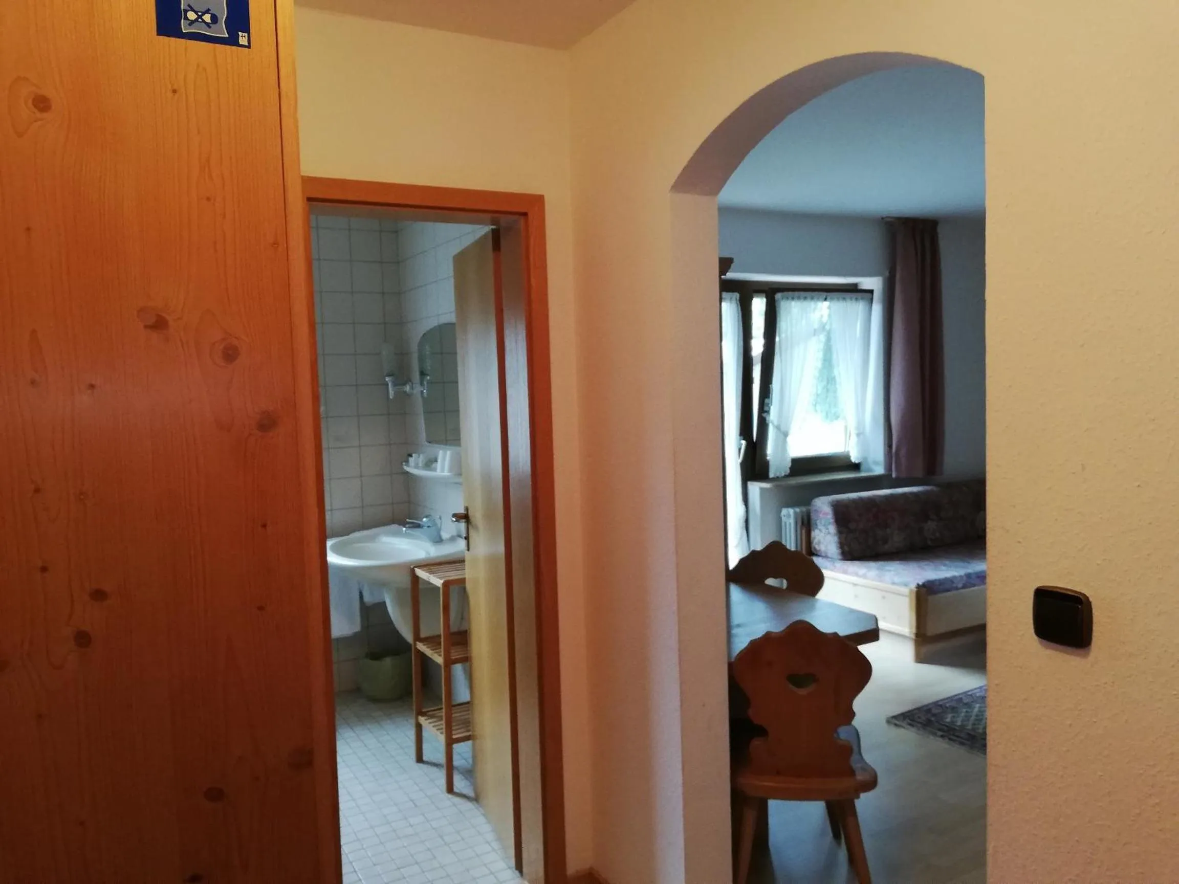 Bathroom in Gästehaus Rössle