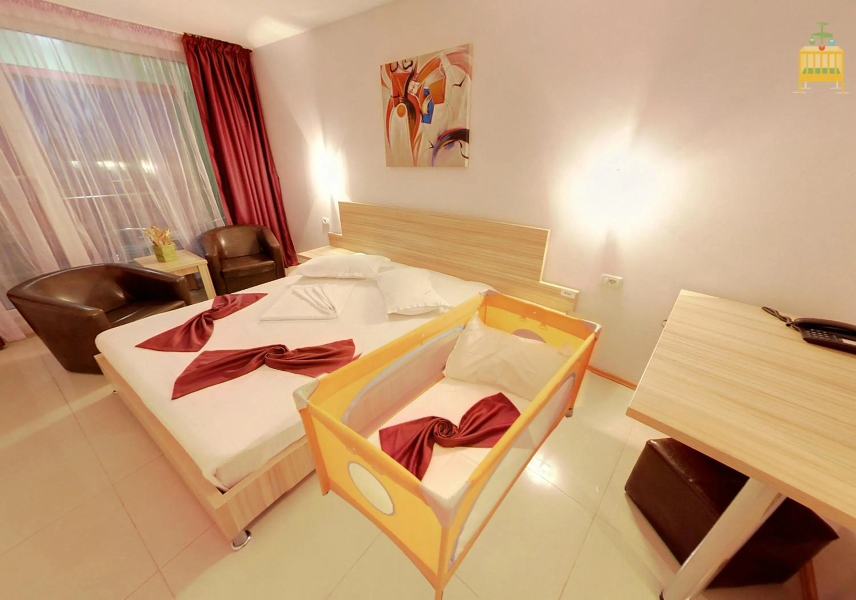 Photo of the whole room in Hotel Fortuna