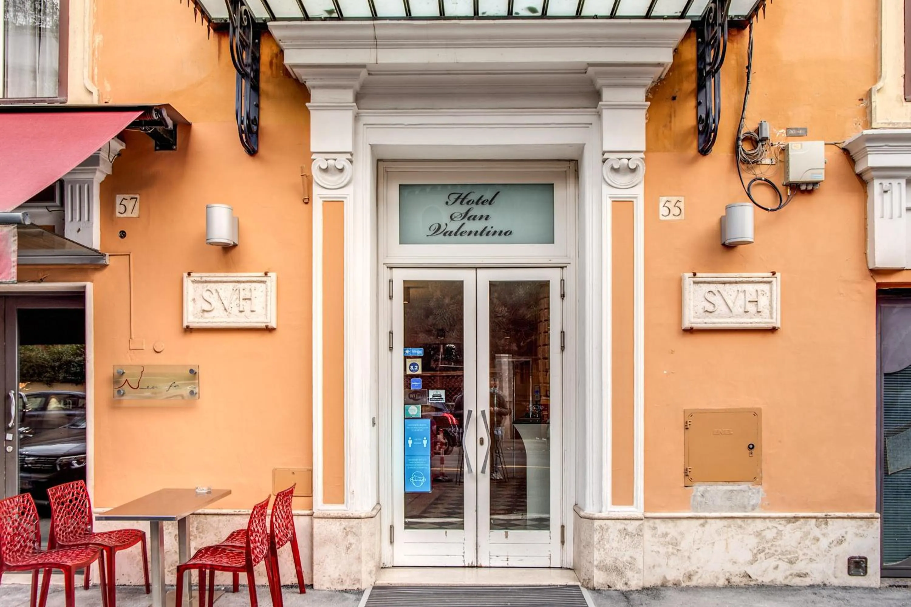 Property building in Hotel San Valentino