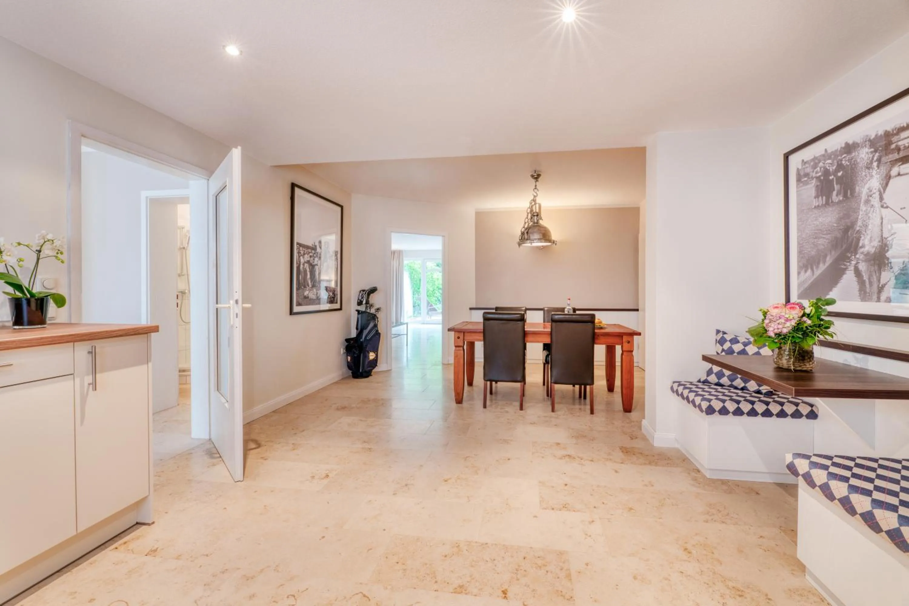 Kitchen or kitchenette in Strandgrün Golf- & Spa Resort