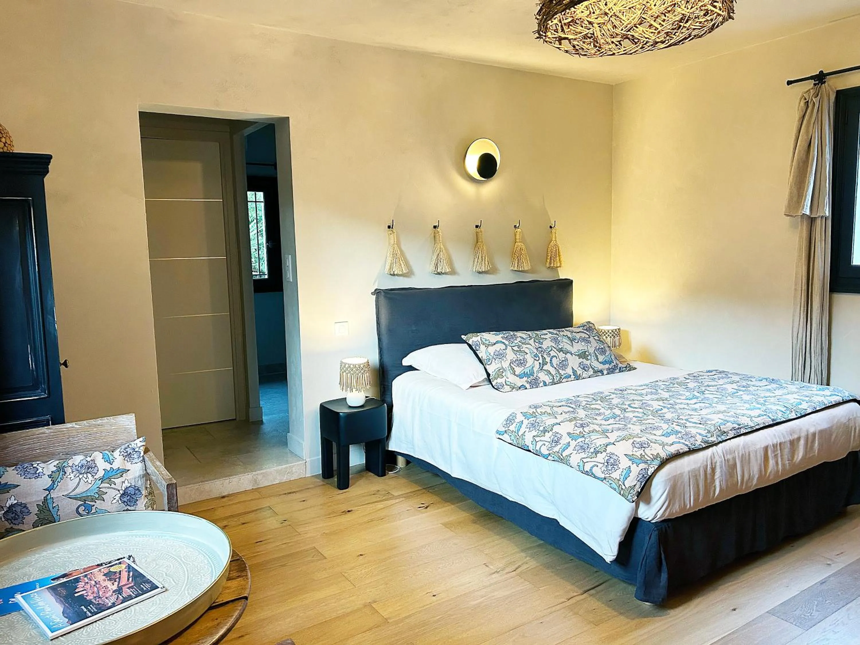 Bed in Bastide Nomade - guest house