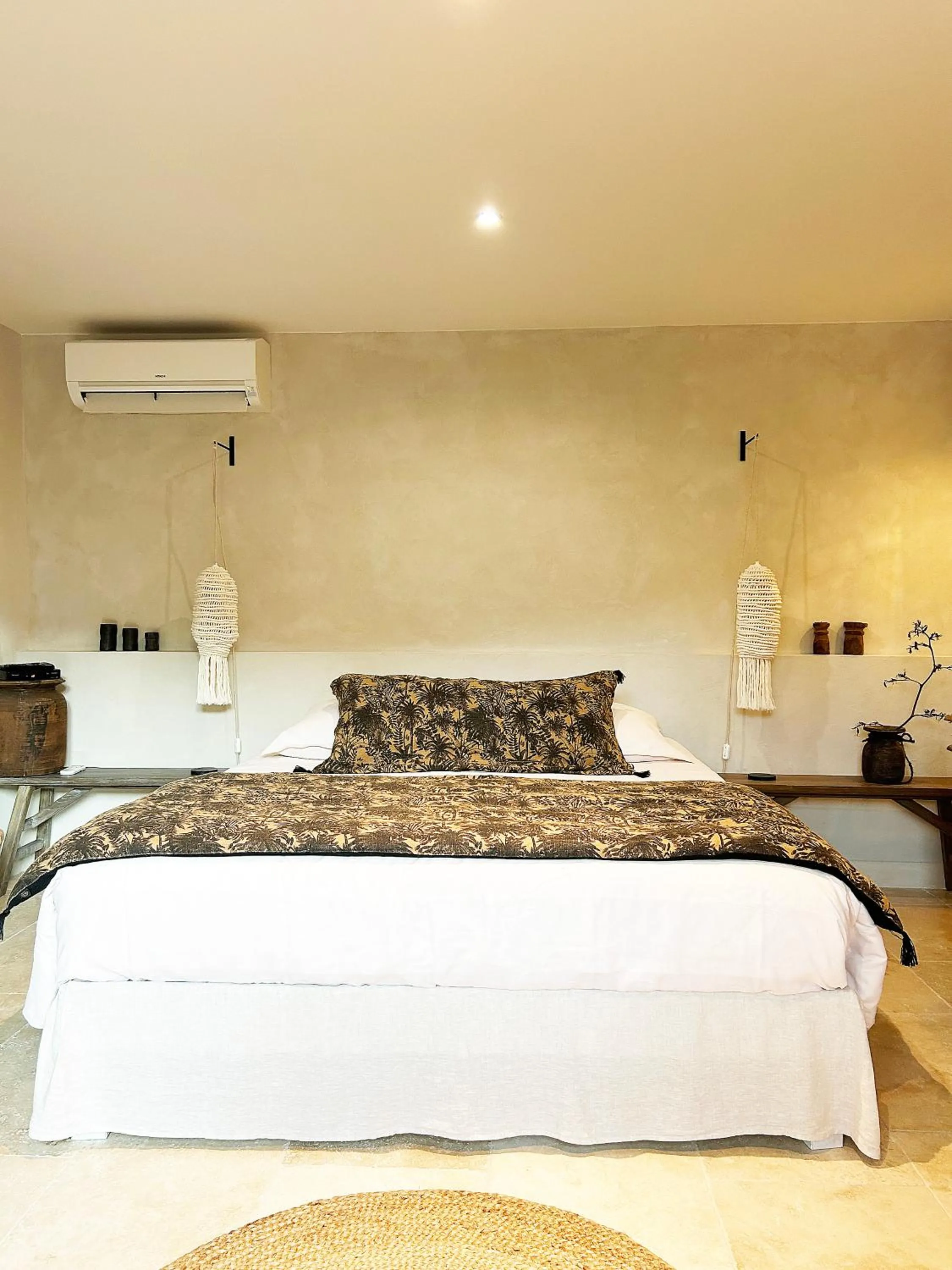 Bed in Bastide Nomade - guest house