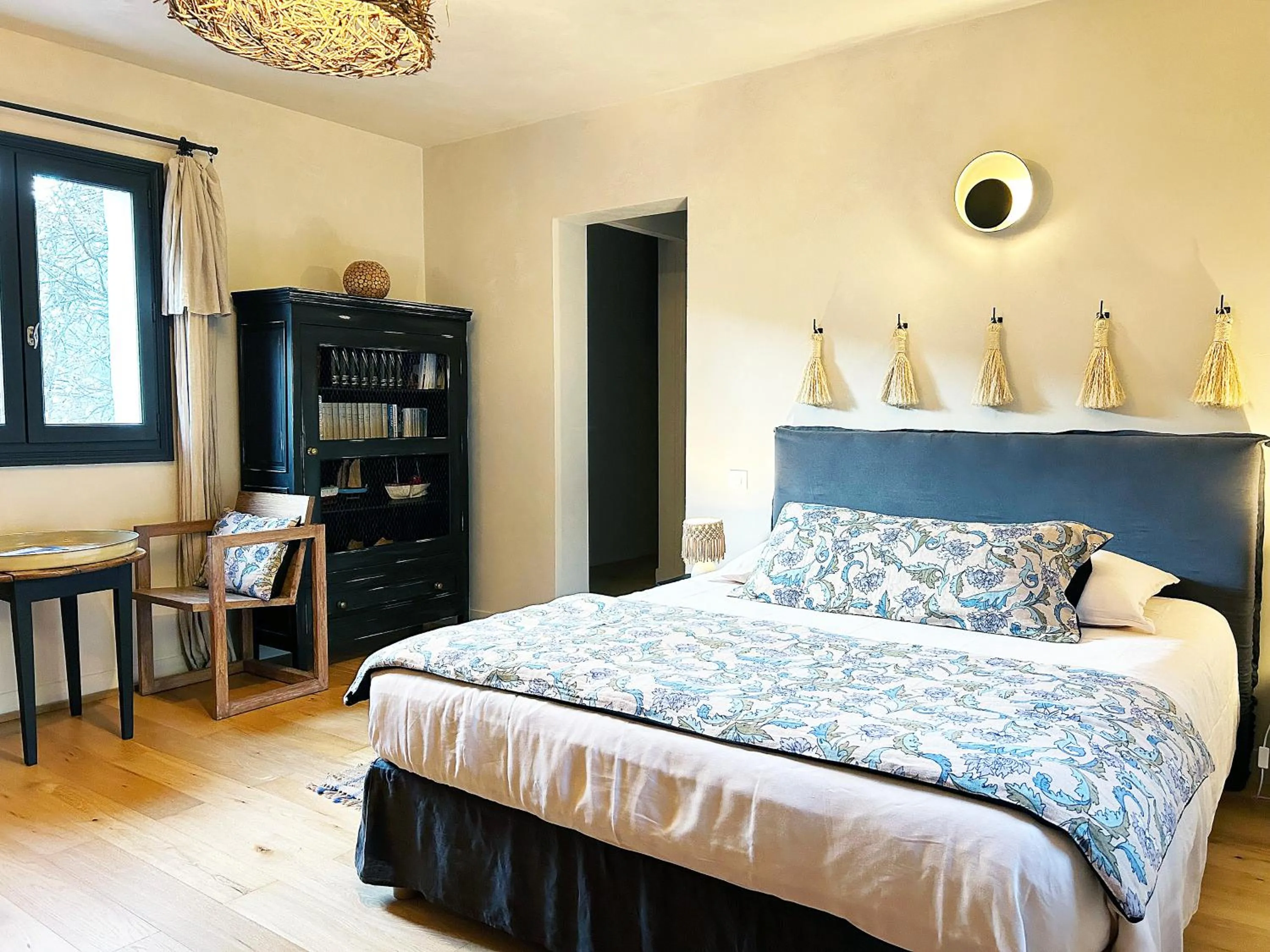 Bed in Bastide Nomade - guest house
