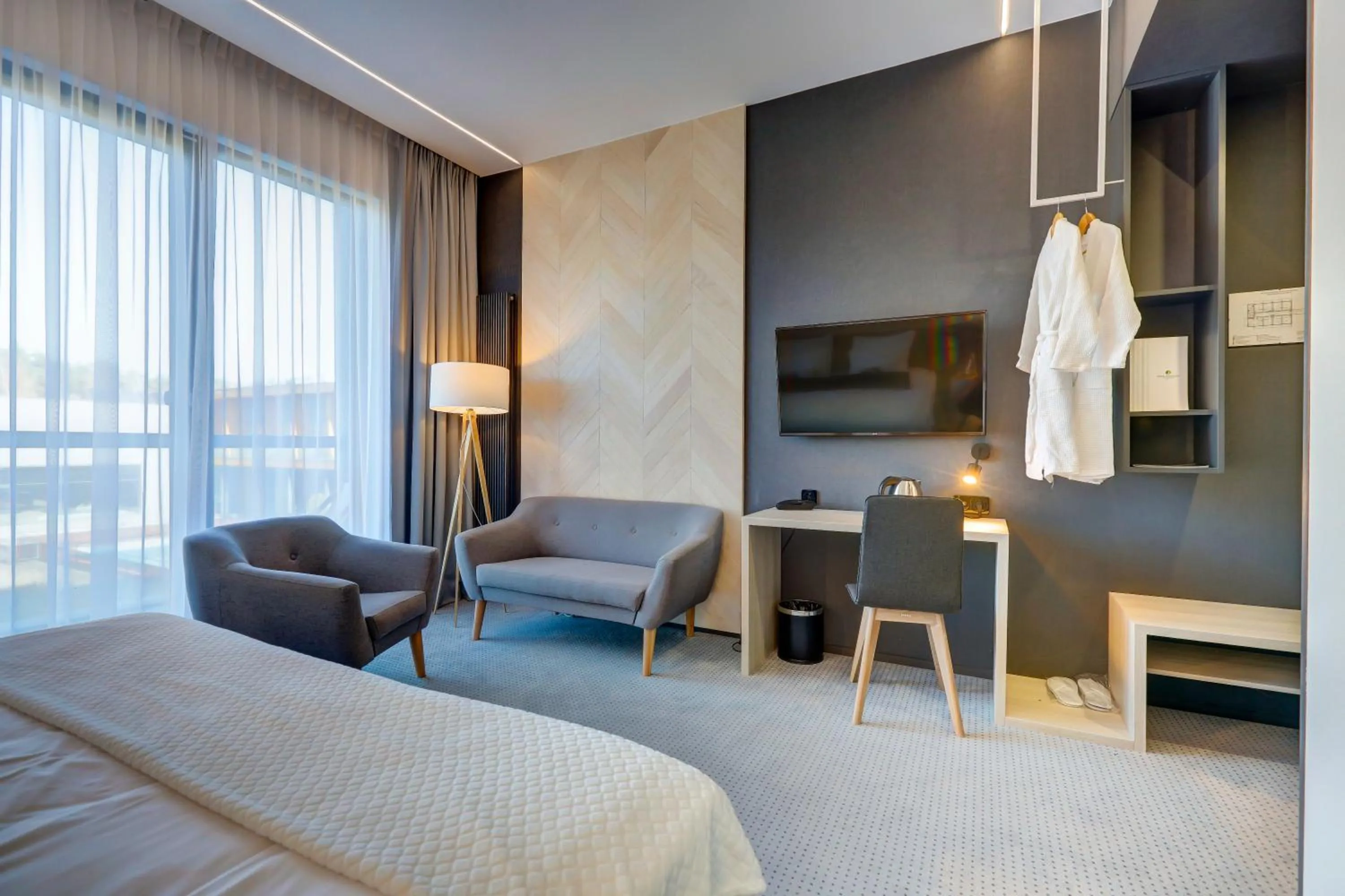 TV and multimedia, Bed in Hotel Bonifacio SPA&SPORT Resort