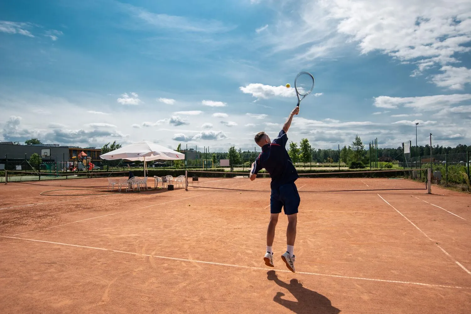 Tennis court in Hotel Bonifacio SPA&SPORT Resort