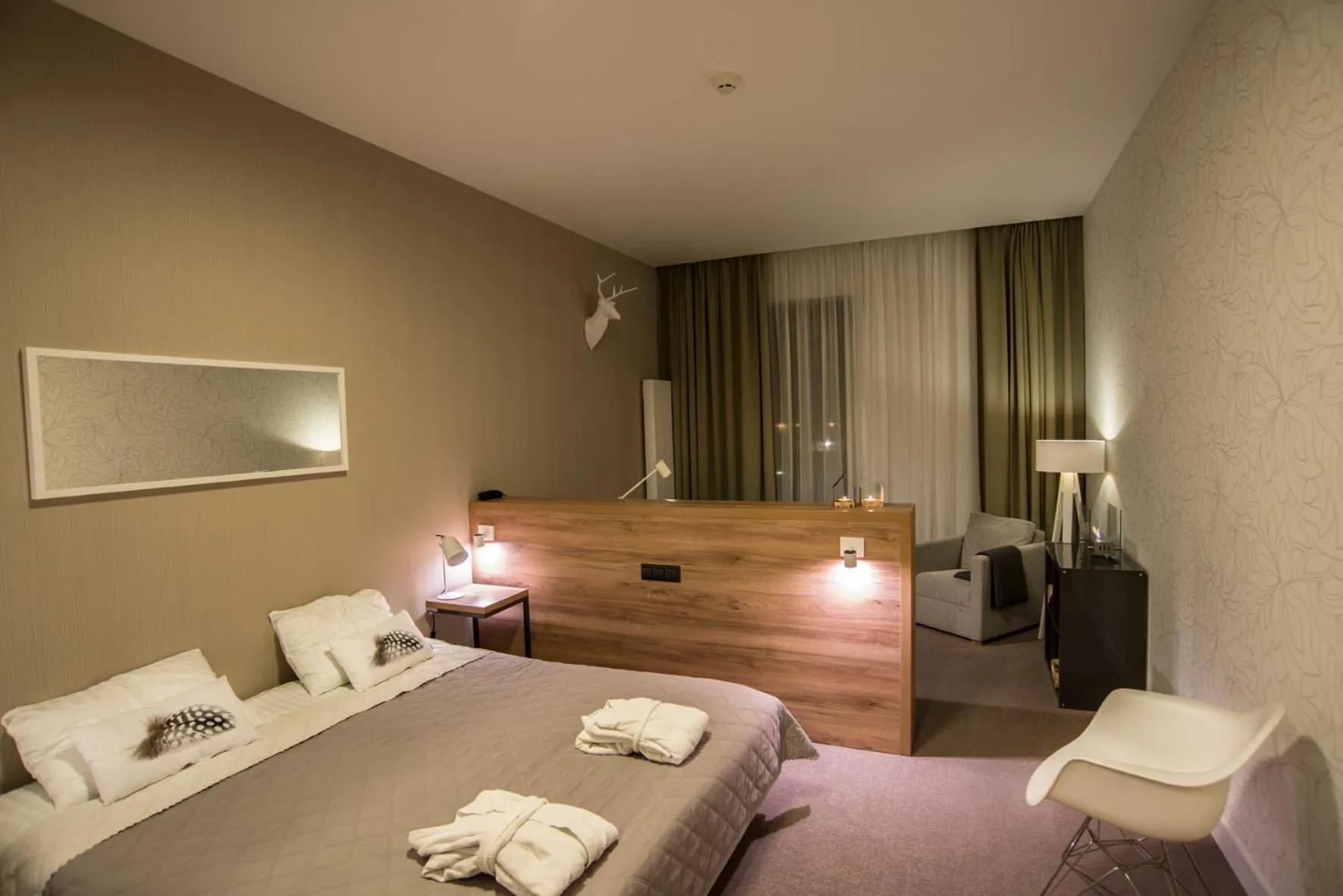 Bed in Hotel Bonifacio SPA&SPORT Resort