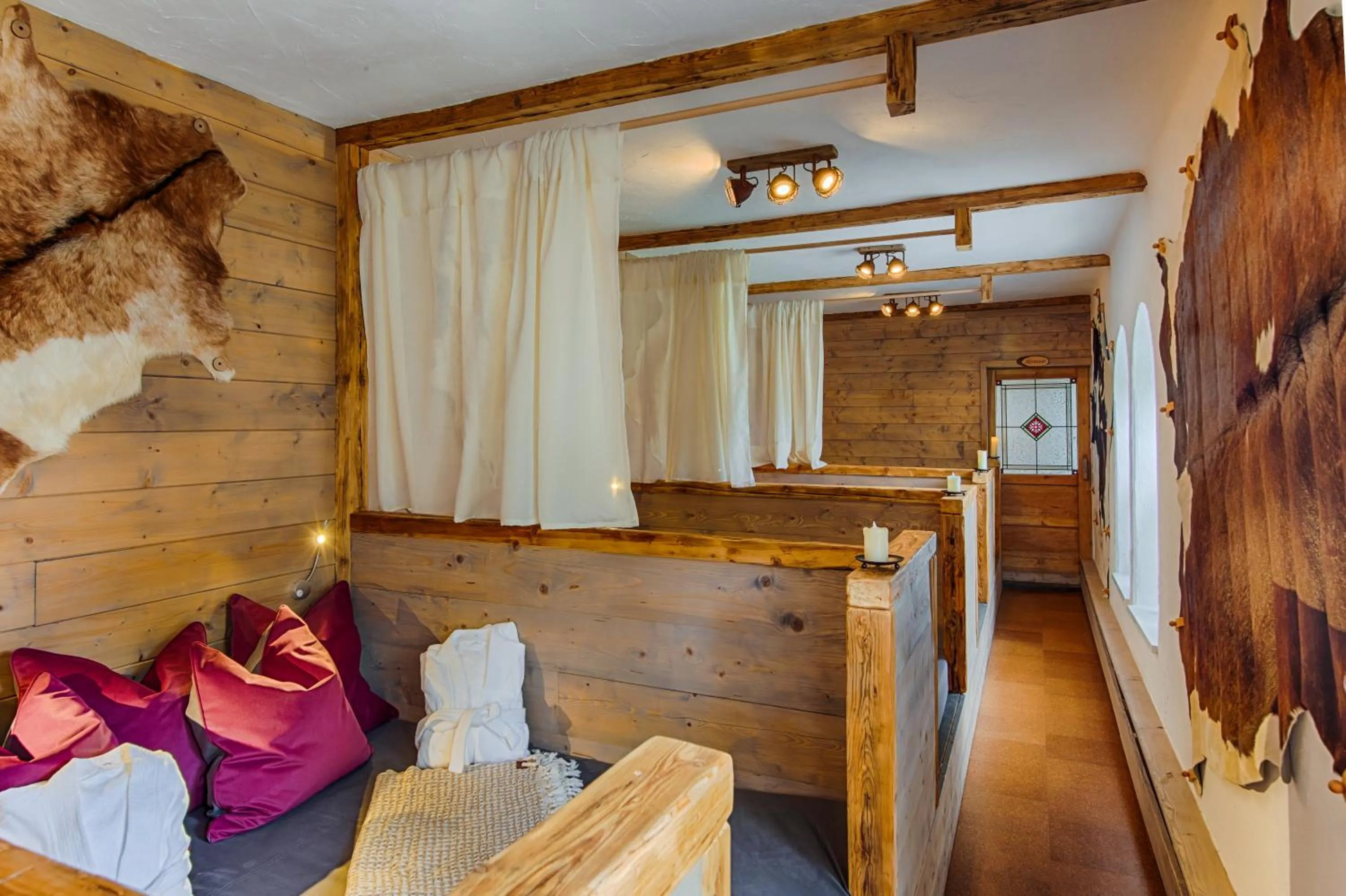 Sauna in Sennerhütte Landhotel