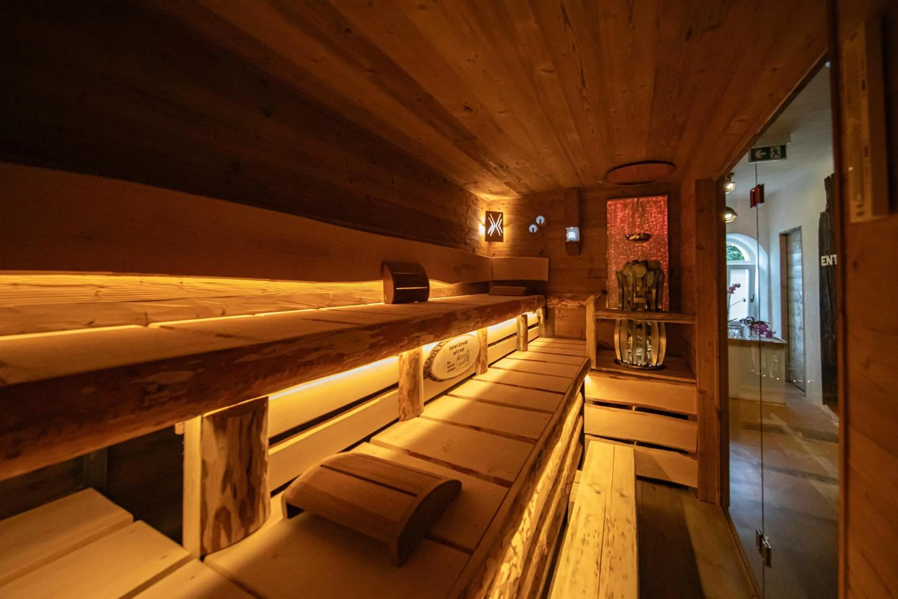 Sauna in Sennerhütte Landhotel