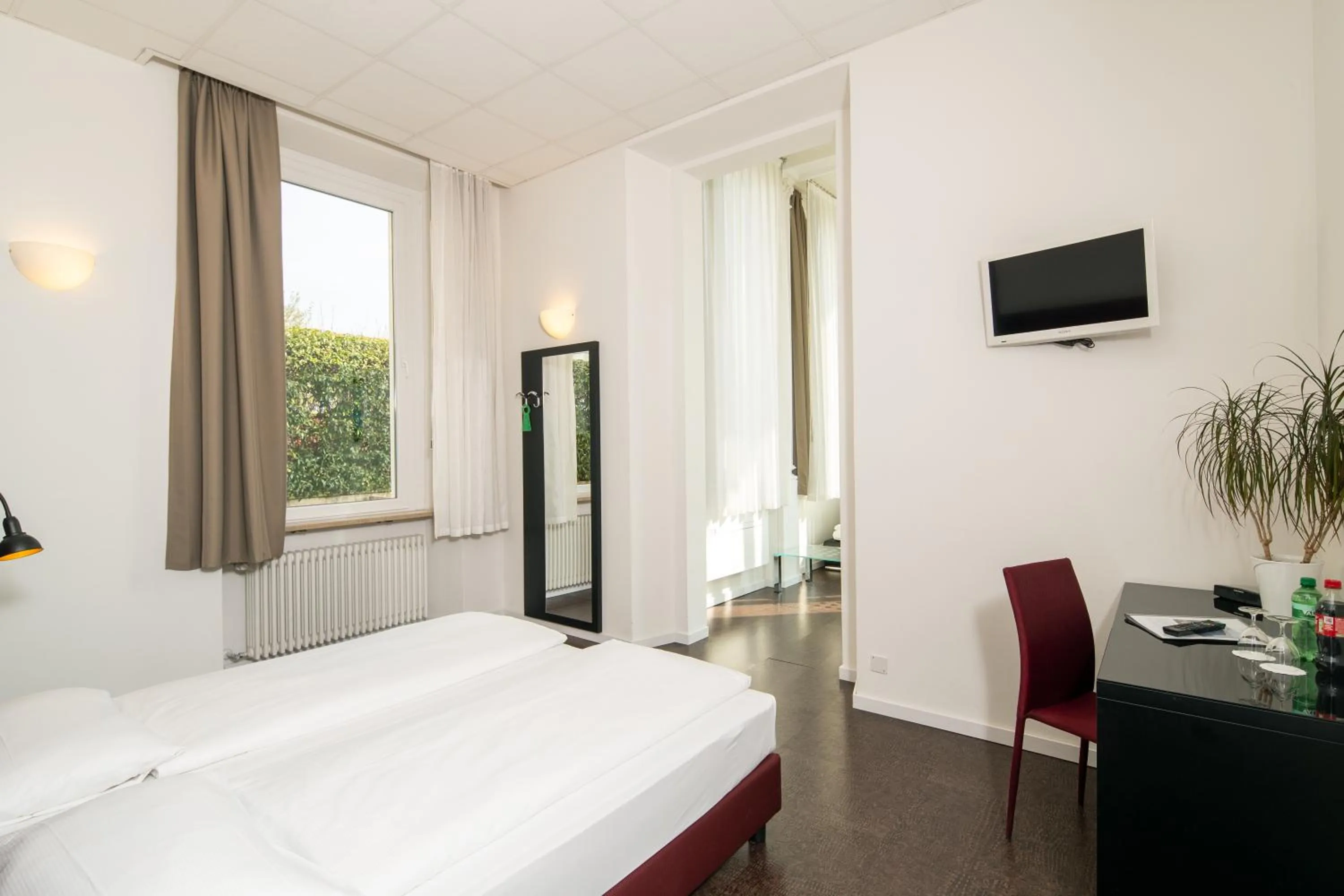 Bedroom, Bed in Hotel Rio Muralto