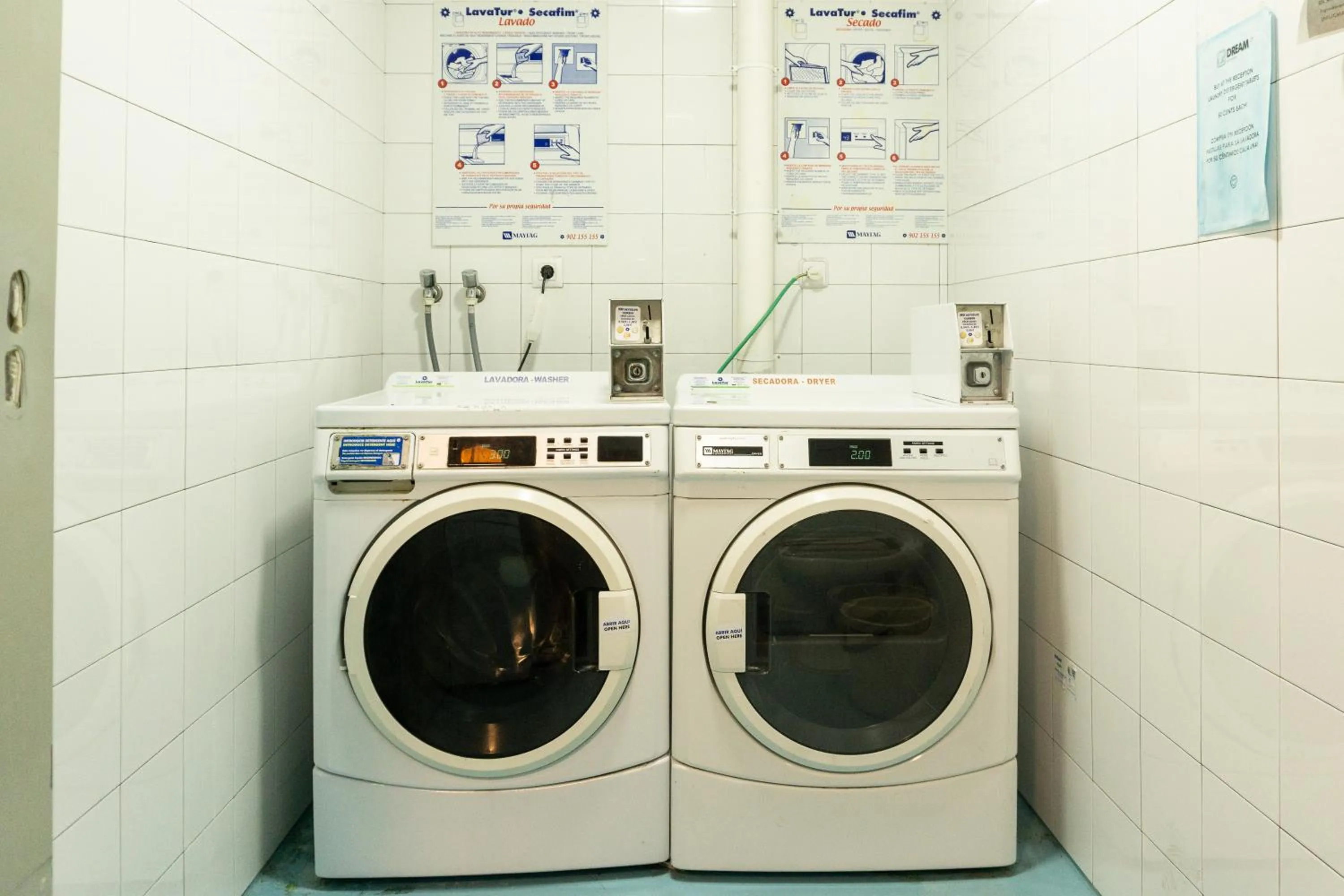 laundry in Be Dream Hostel