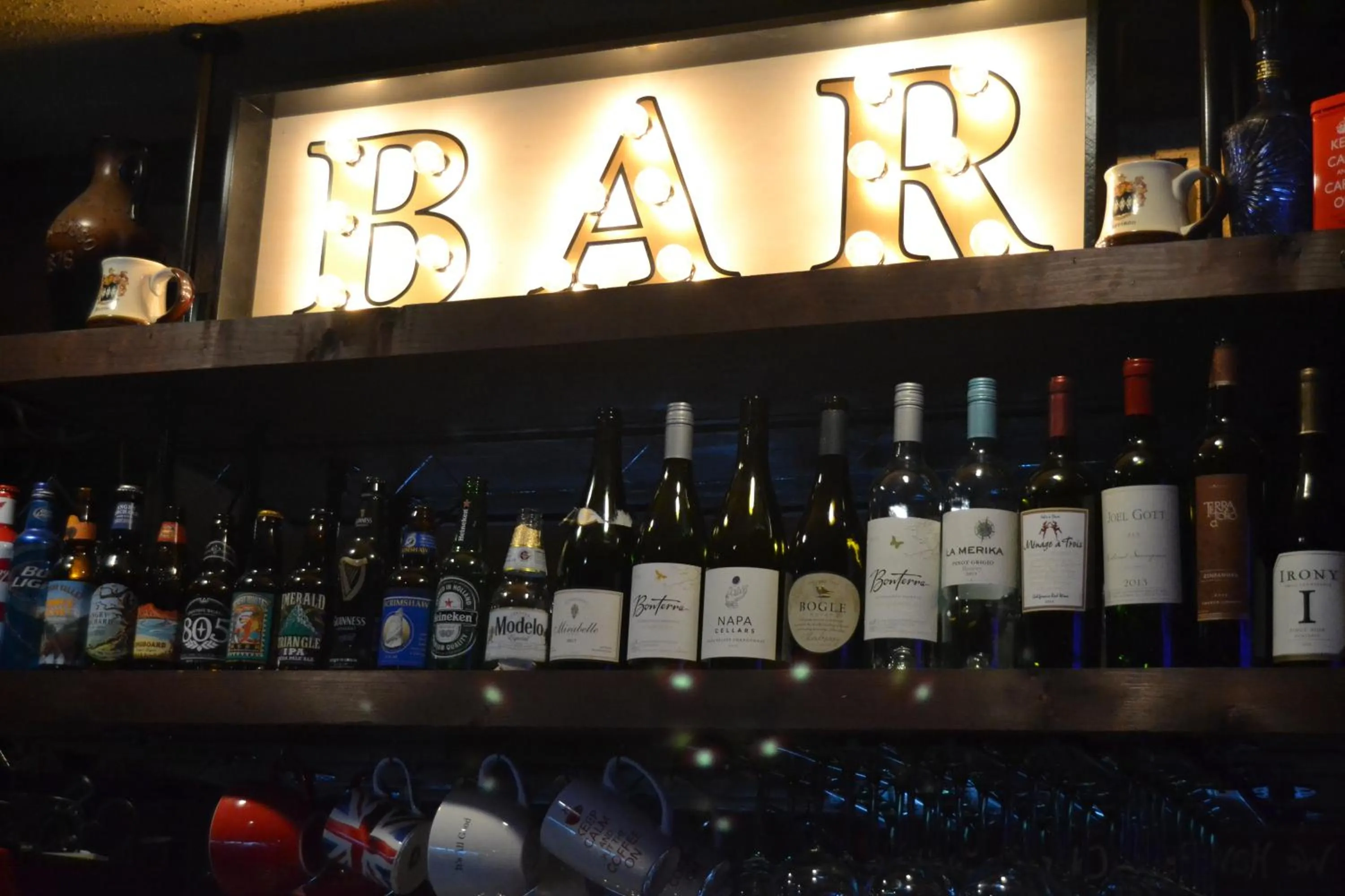 Alcoholic drinks in Redwoods River Resort & Campground