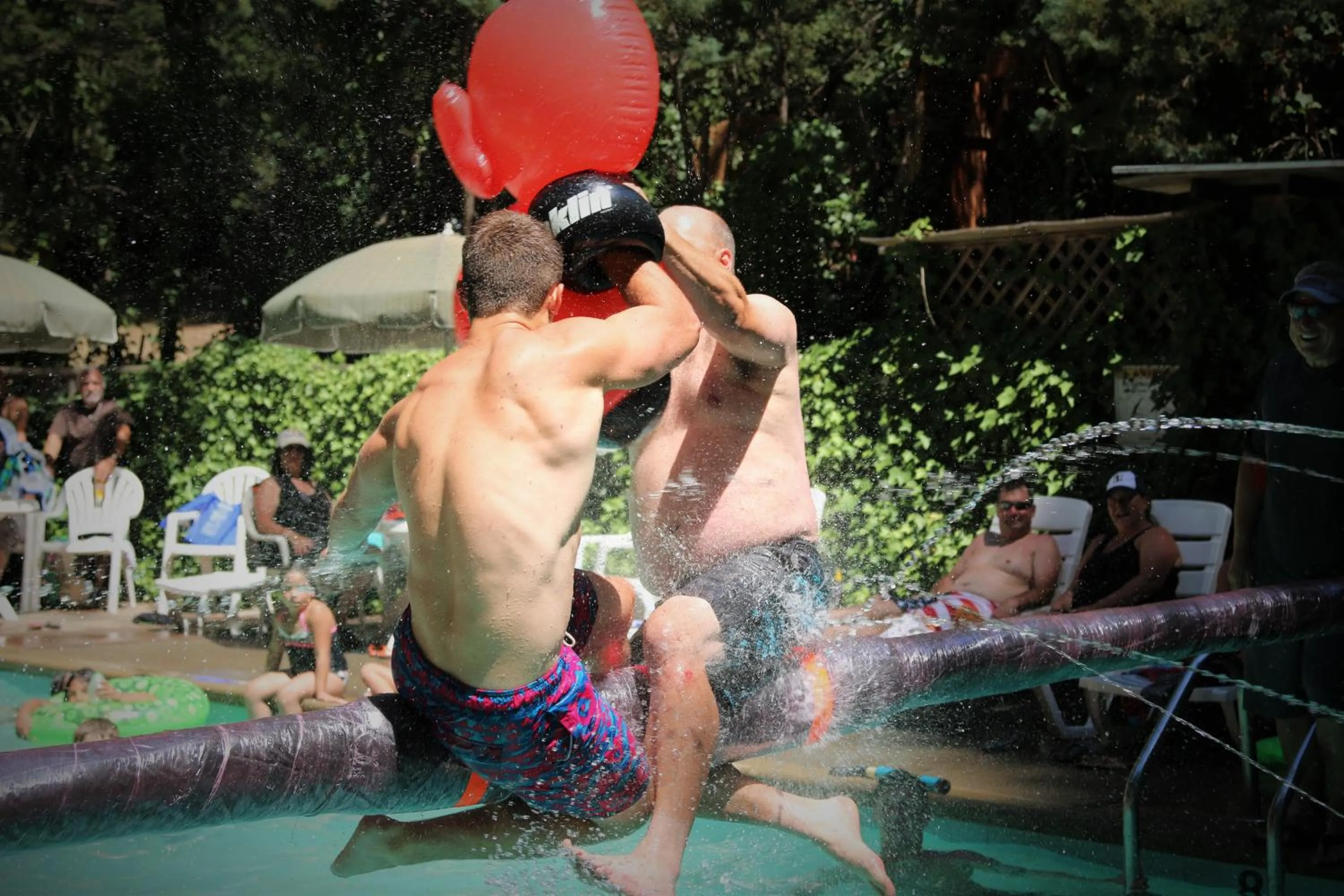 People in Redwoods River Resort & Campground