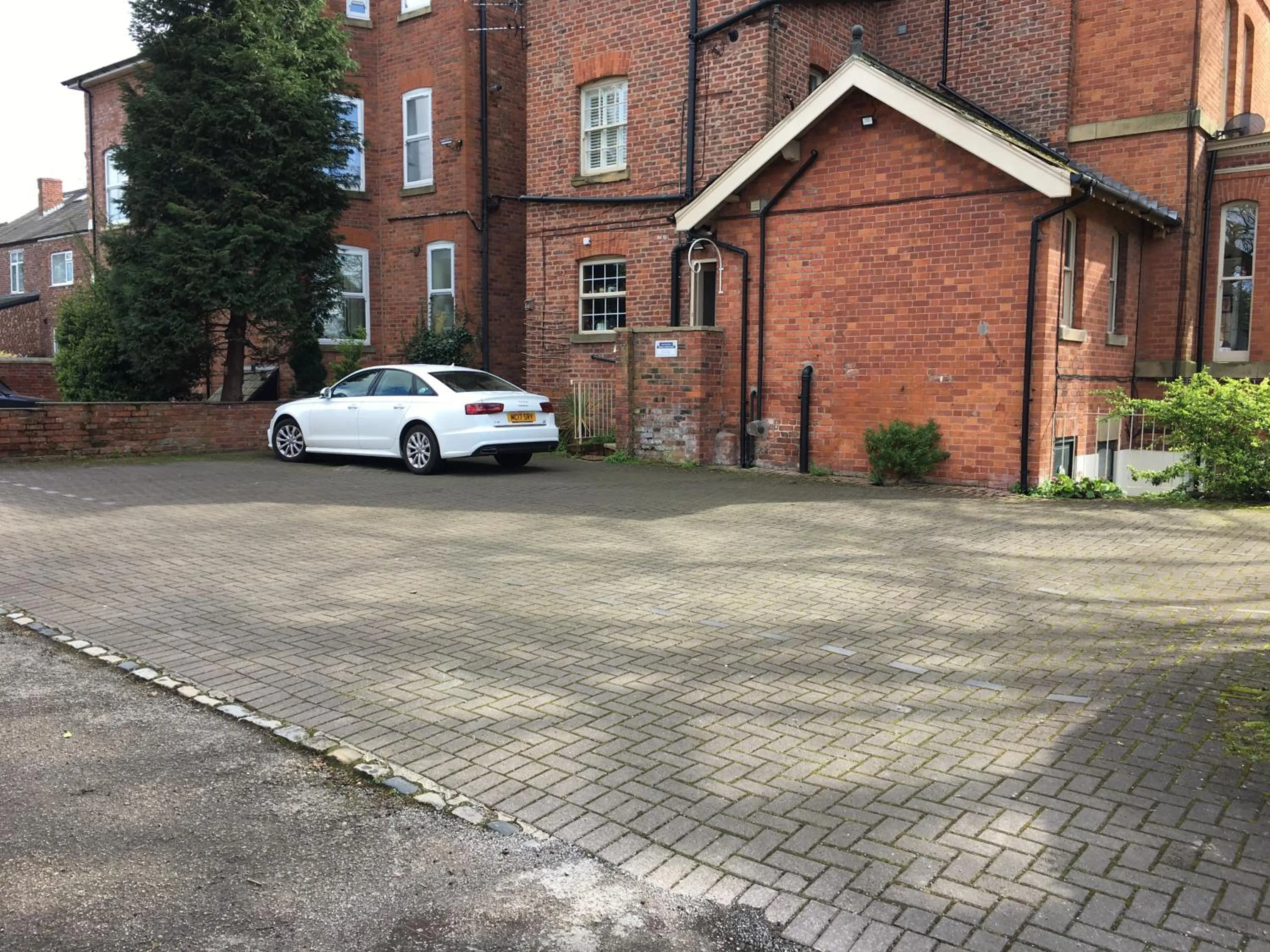 Property building in OYO Cornerstone Manor Hotel