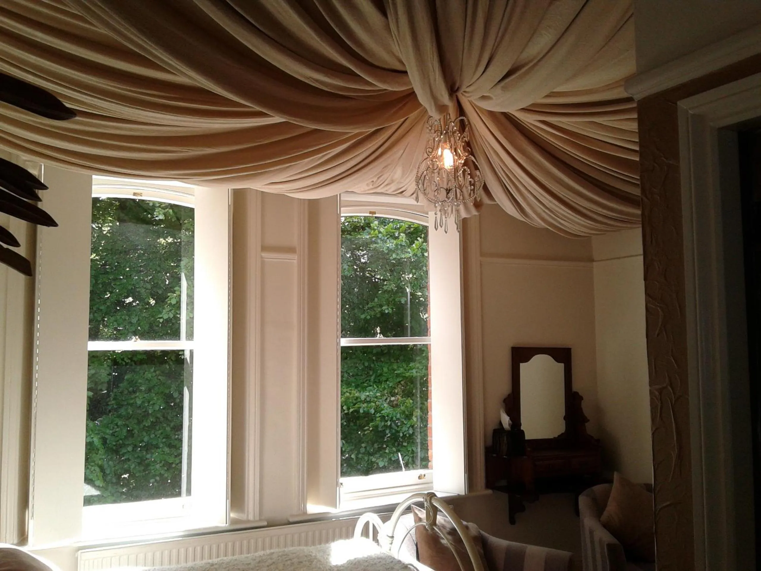 Decorative detail in OYO Cornerstone Manor Hotel