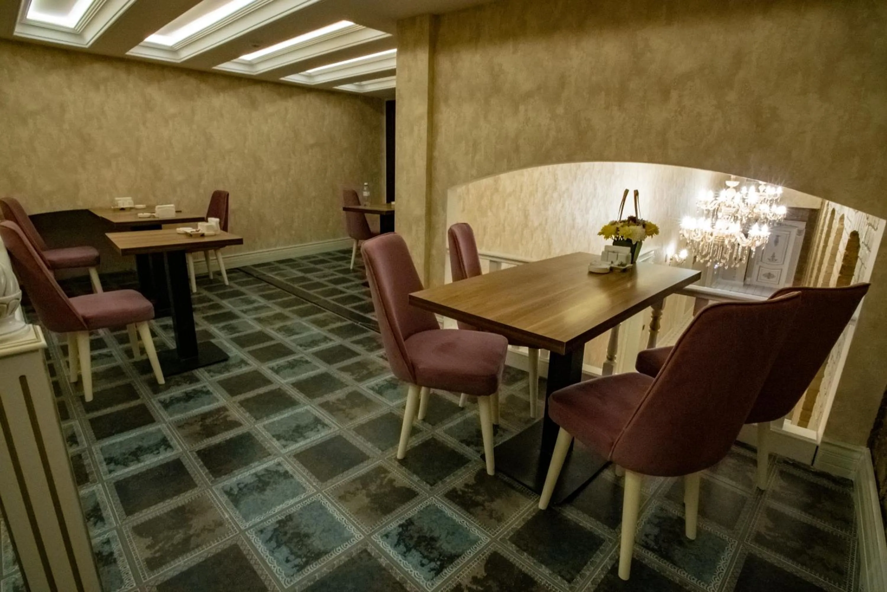 Dining area in La Casa Sahil