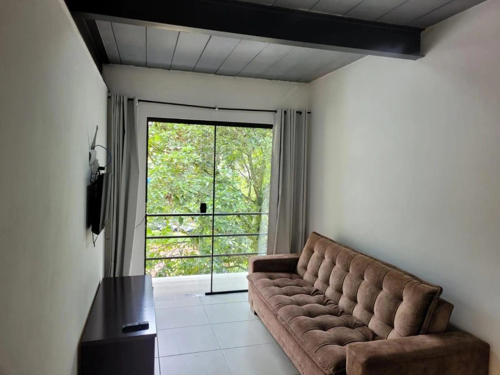 Living room in Aconchego Serra Imperial