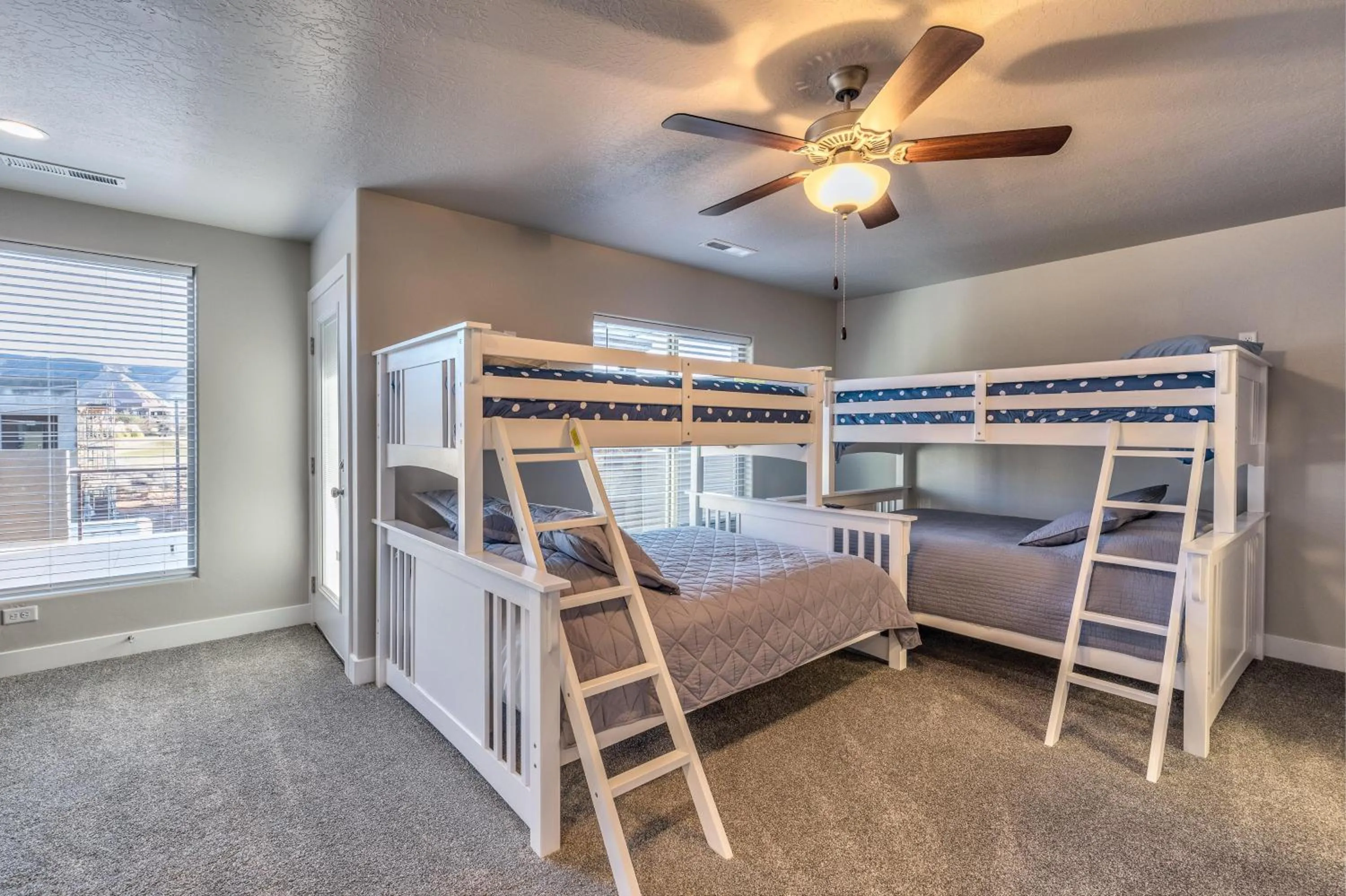 Bed in The Pickleball Palace