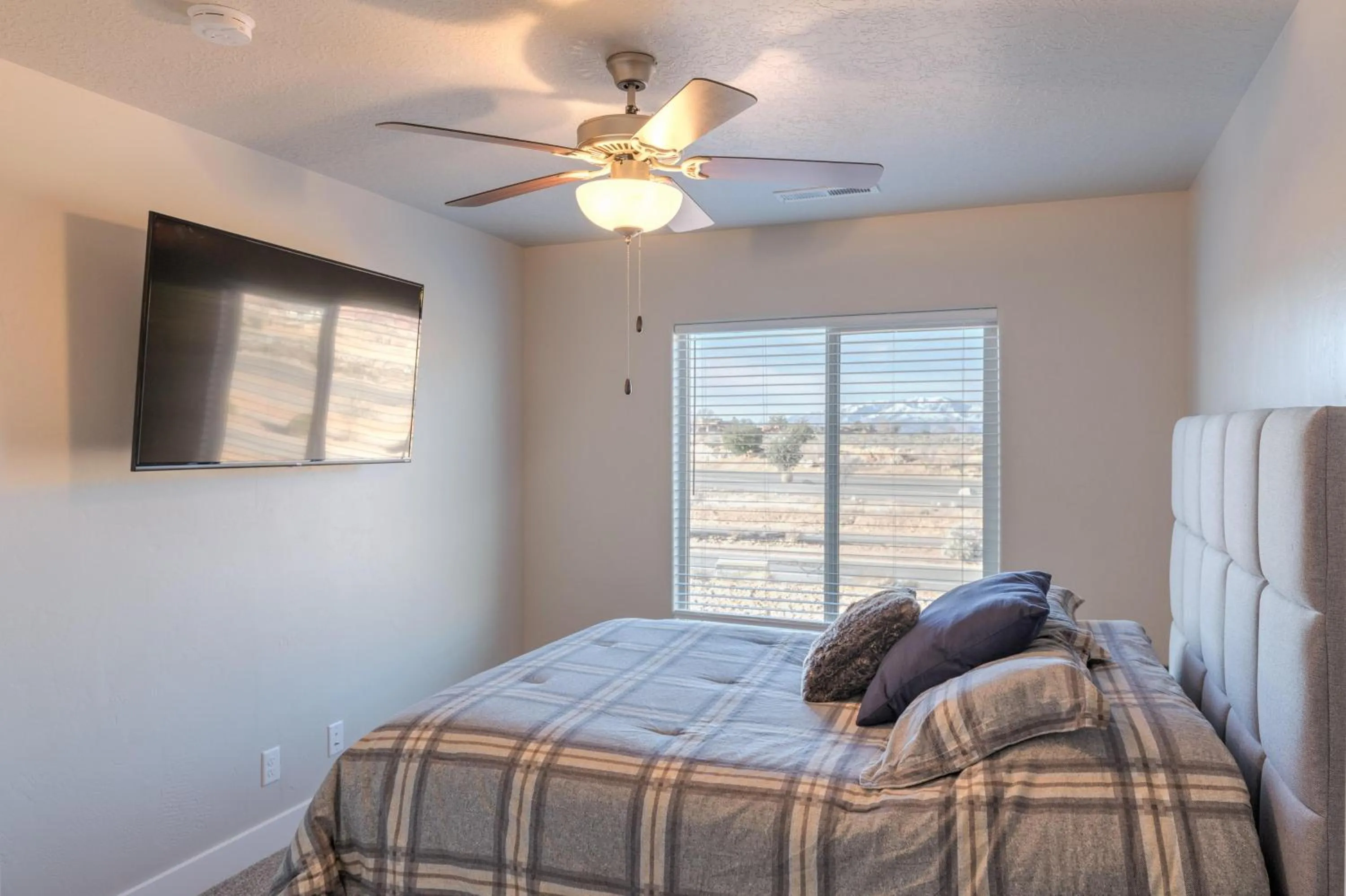 Bed in The Pickleball Palace