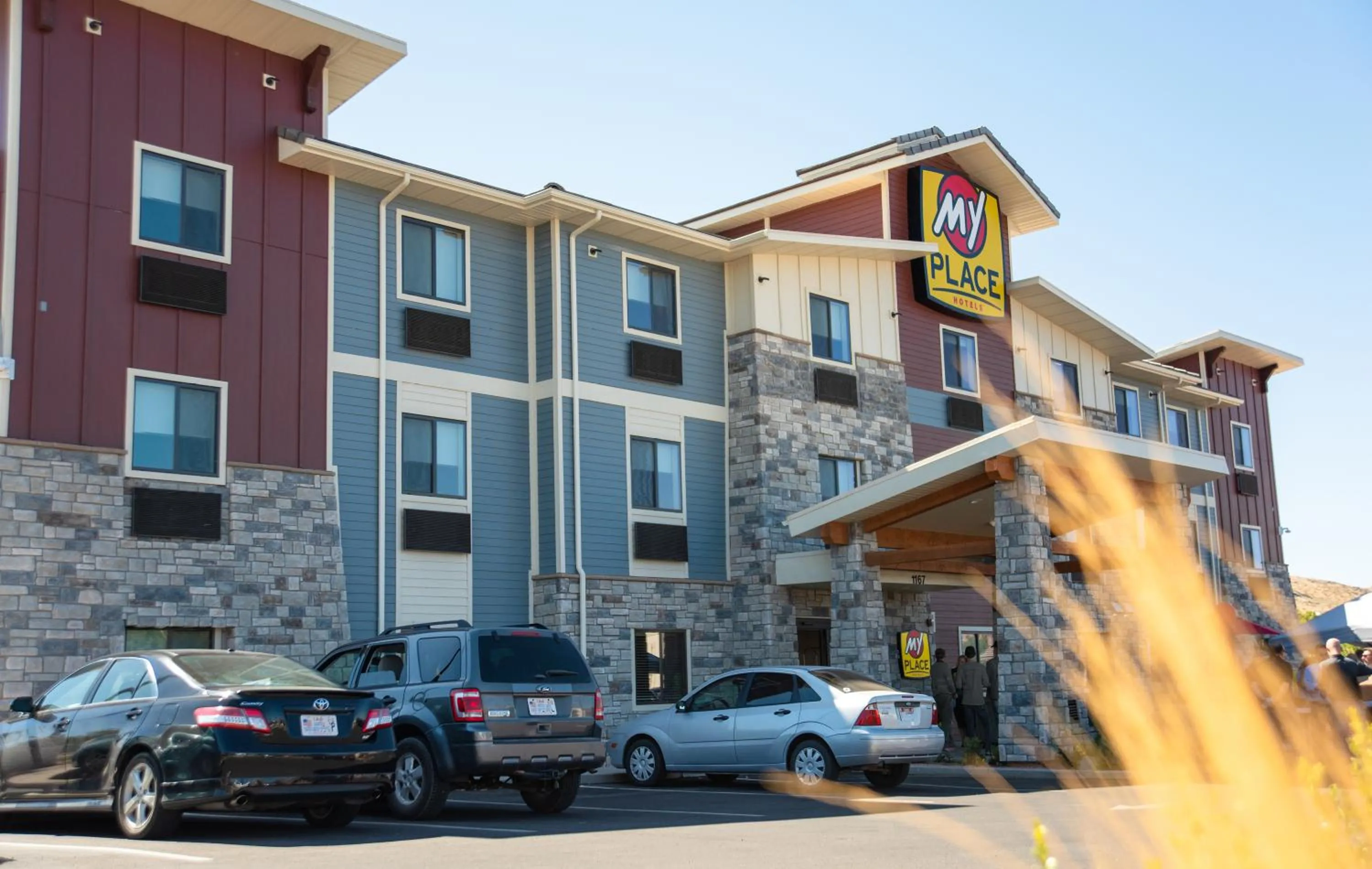 Property building in My Place Hotel-Hurricane, UT