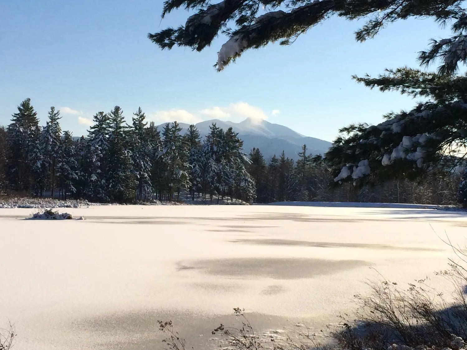 Winter in Sterling Ridge Resort