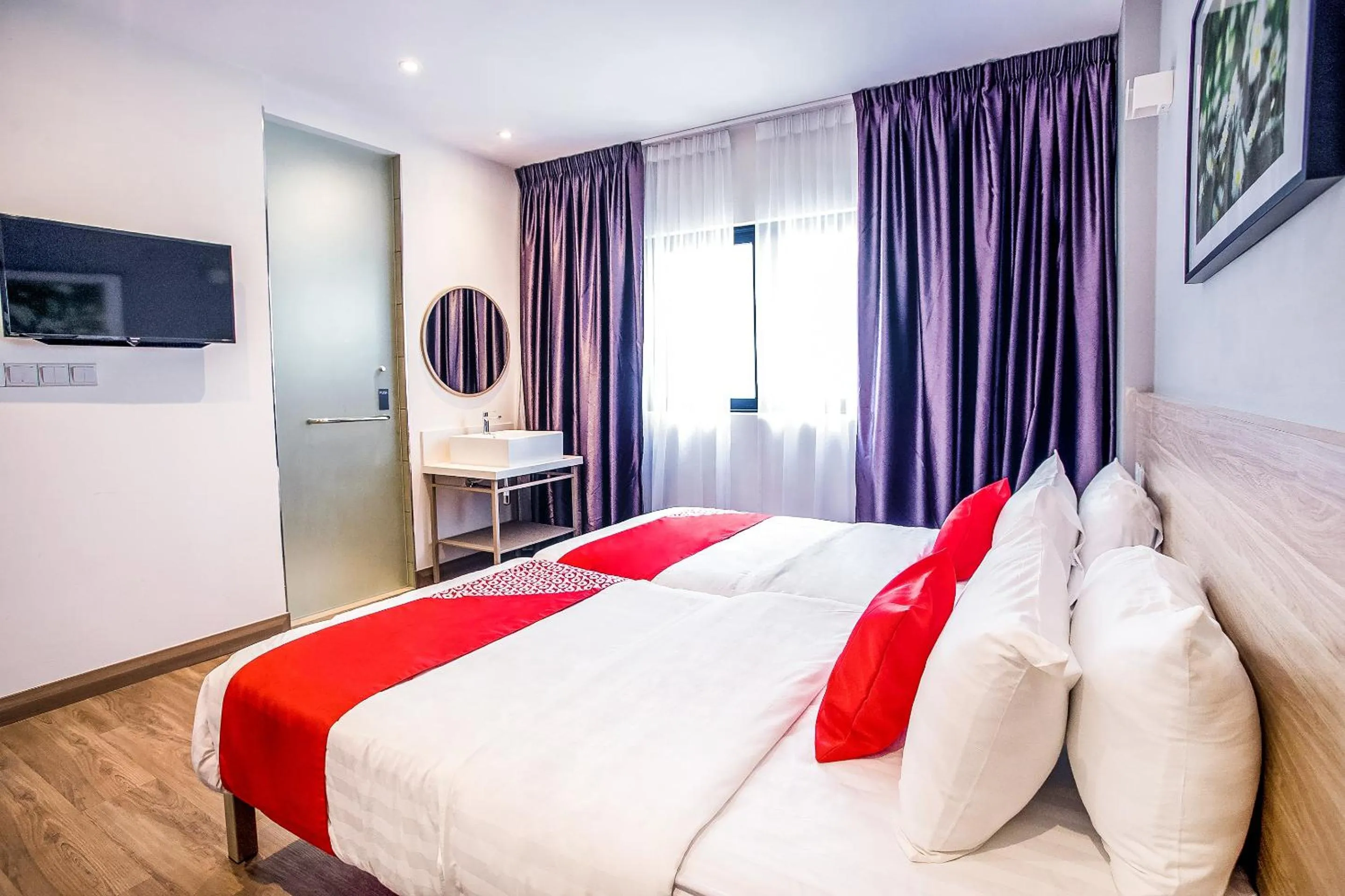 Bedroom, Bed in Hotel O Mokka Hotel