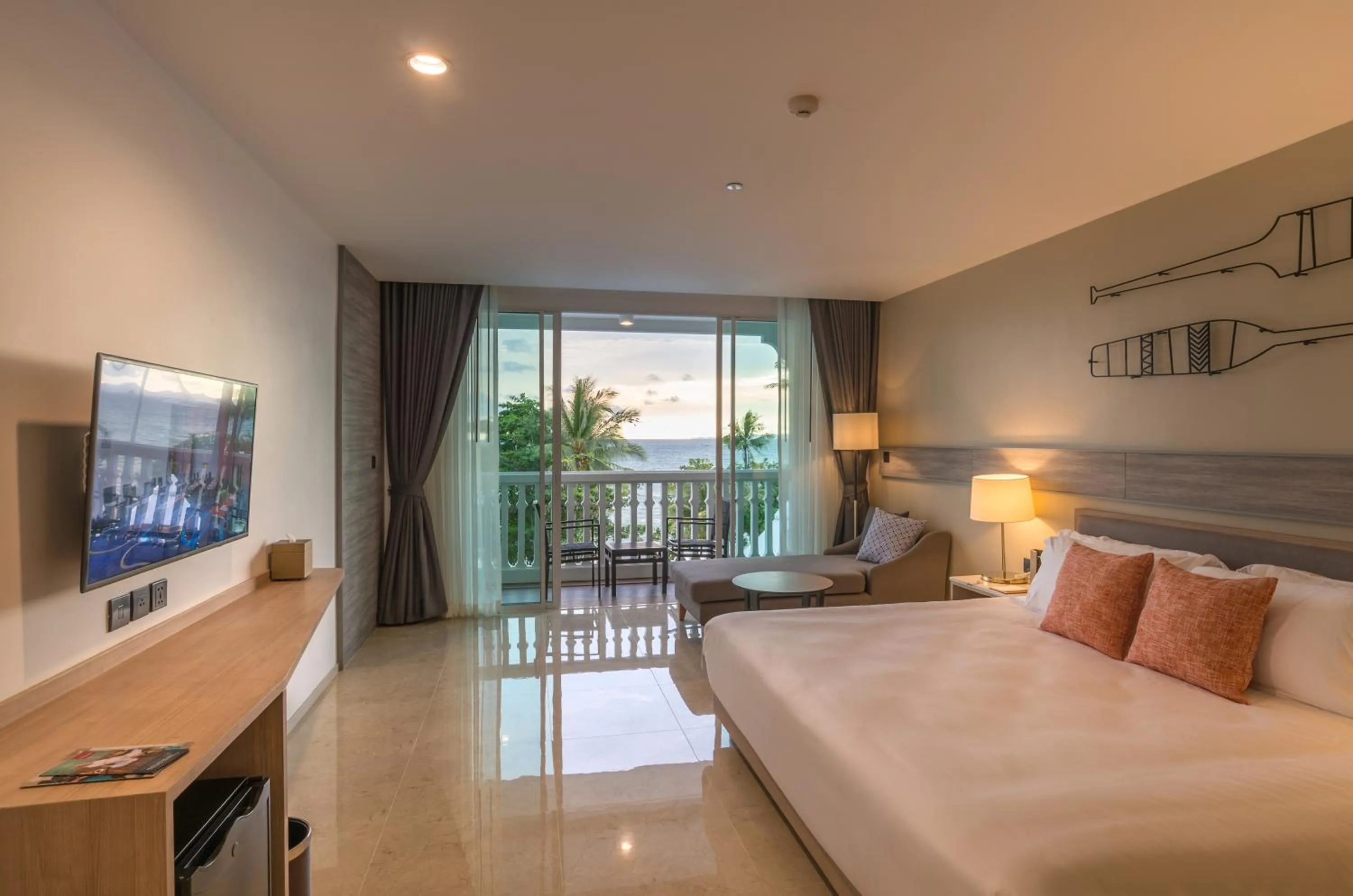 View (from property/room), Bed in Centara Ao Nang Beach Resort & Spa Krabi