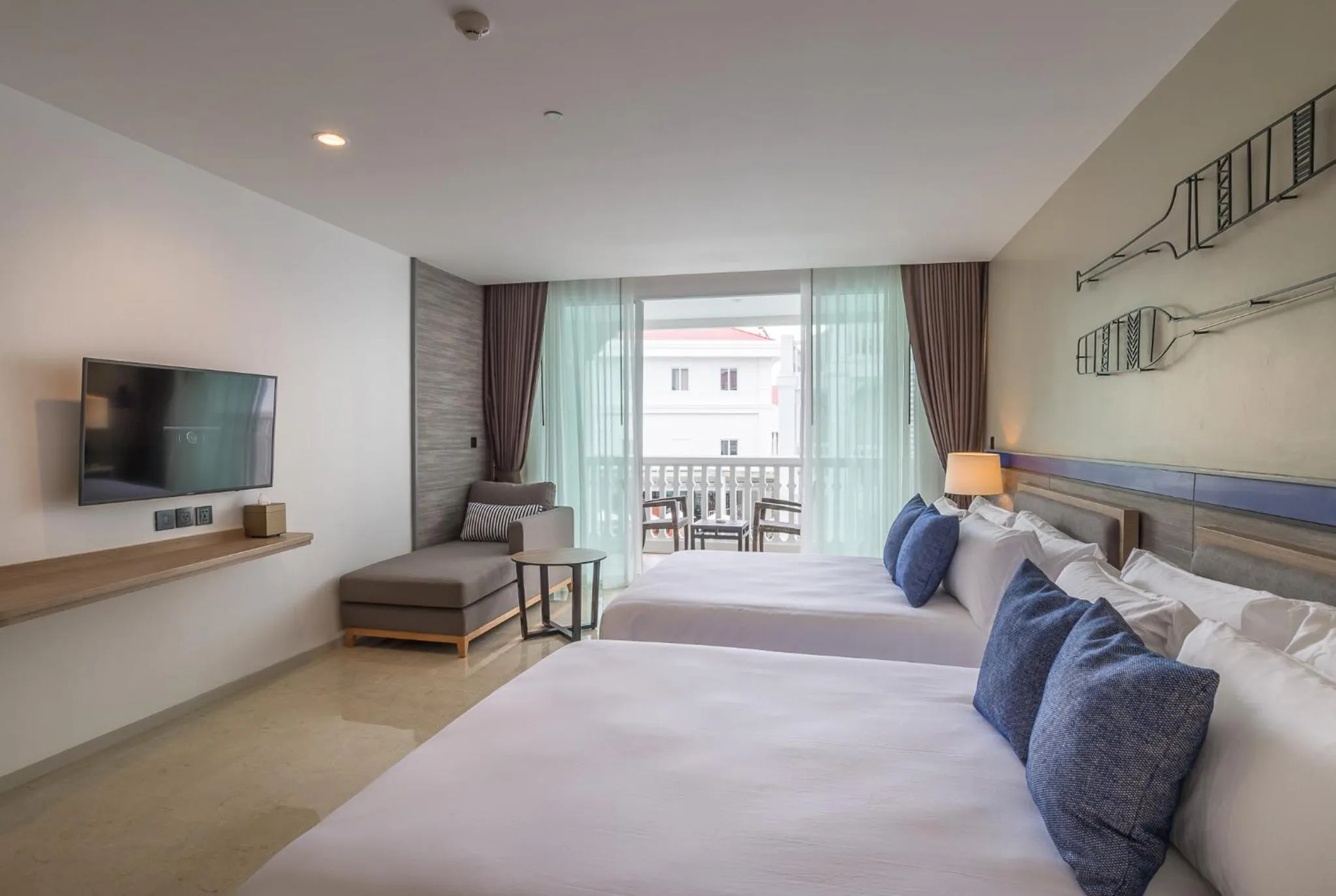 View (from property/room), Bed in Centara Ao Nang Beach Resort & Spa Krabi