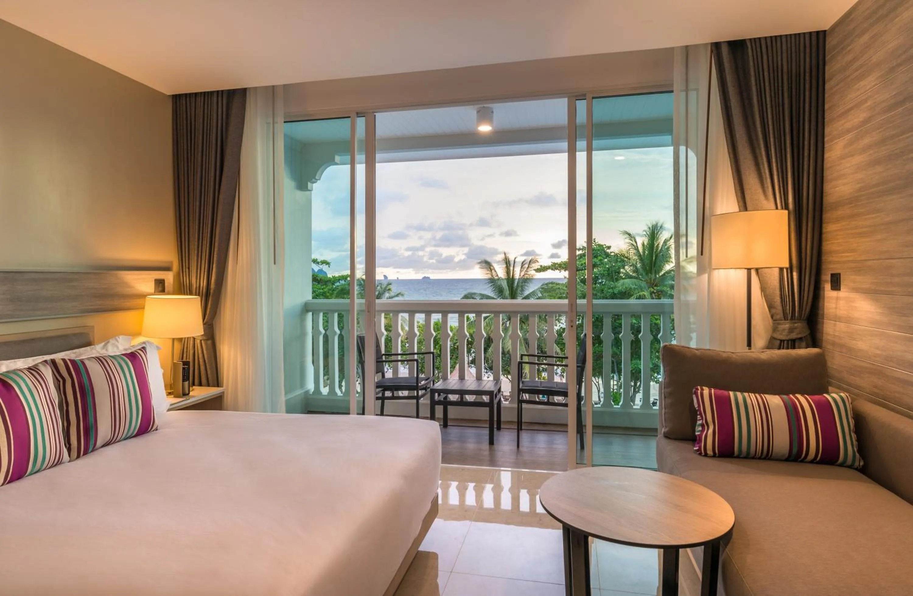 View (from property/room), Bed in Centara Ao Nang Beach Resort & Spa Krabi