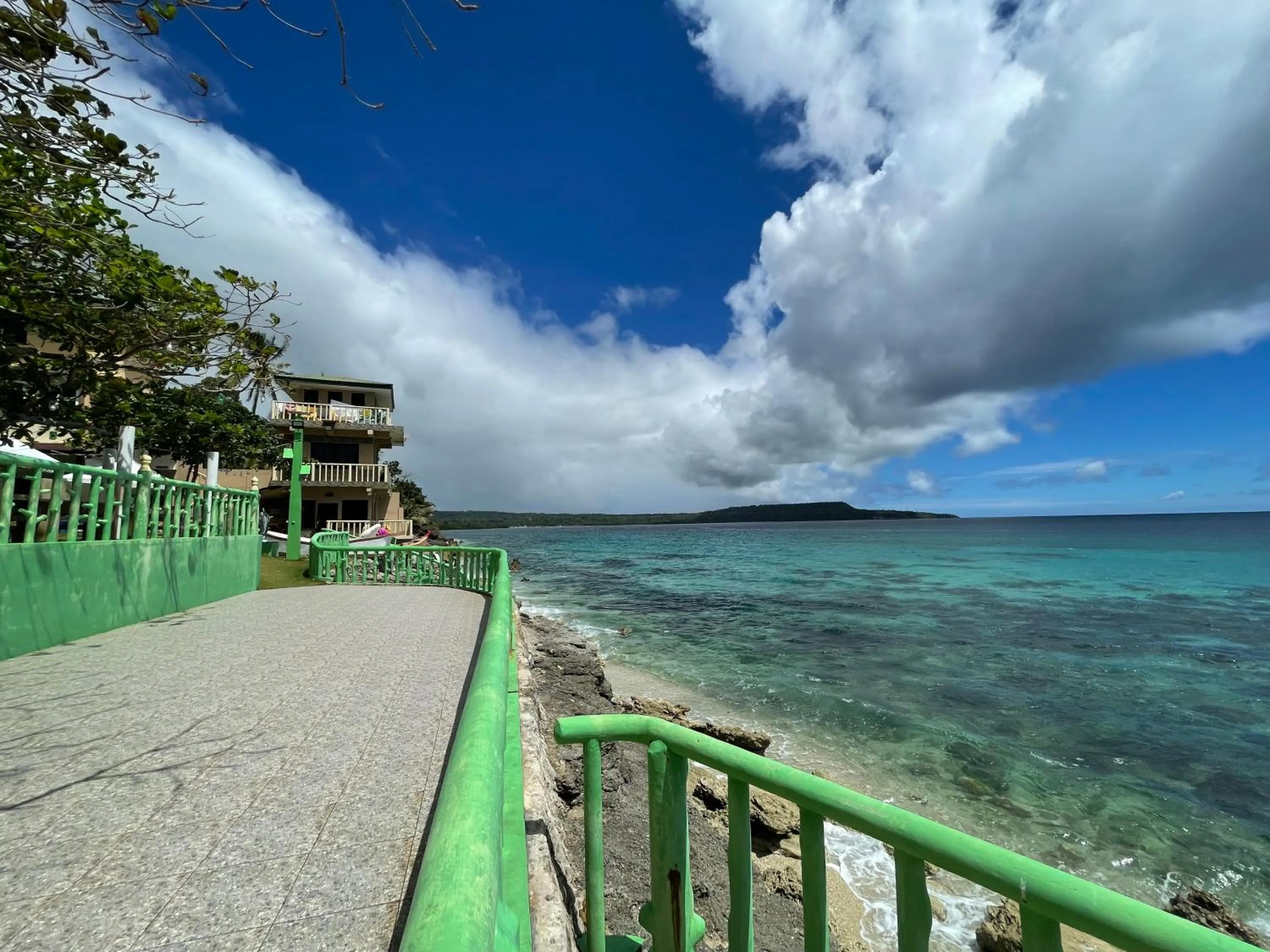 Property building in Oceanfront Beach Resort