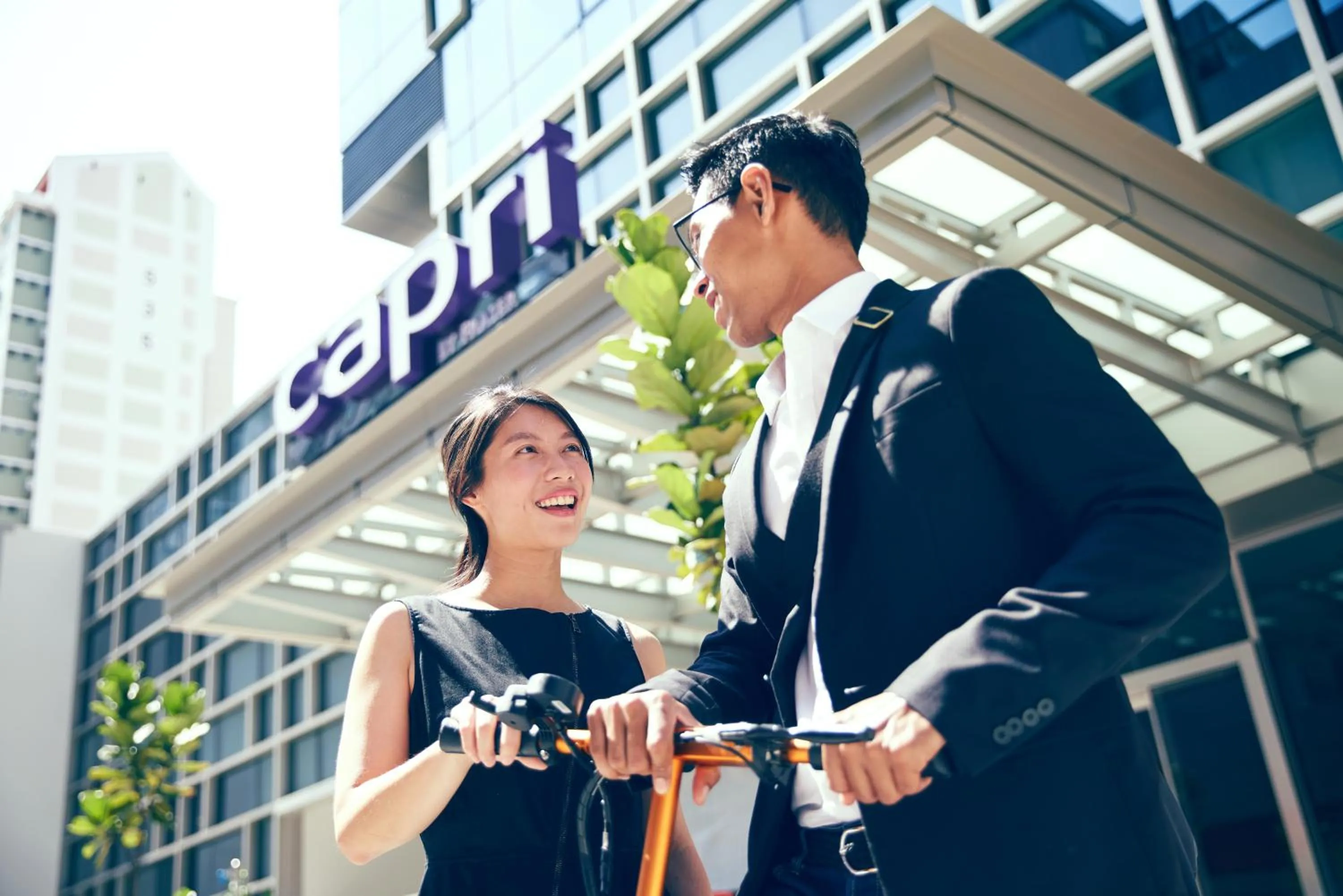 Facade/entrance in Capri by Fraser China Square, Singapore