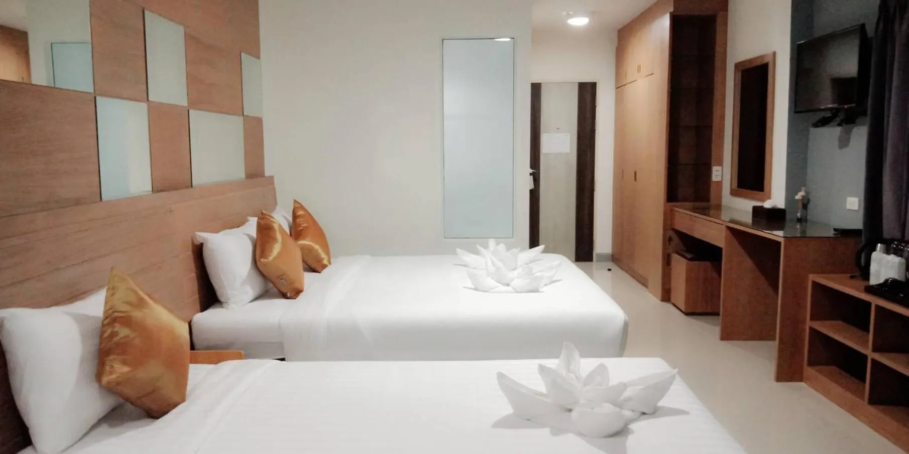 Bed in The Greenery central suite & hotel