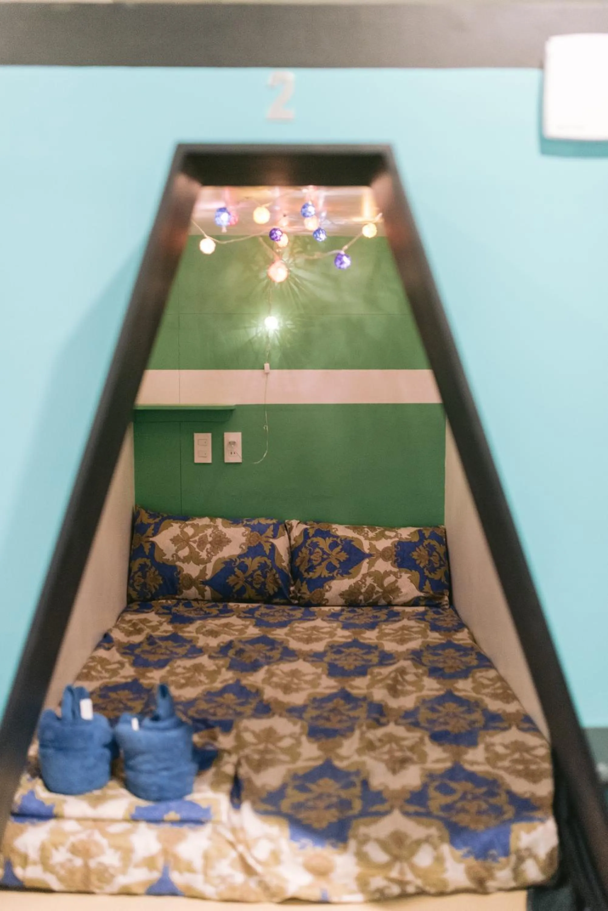 Bed in Napsule Suites