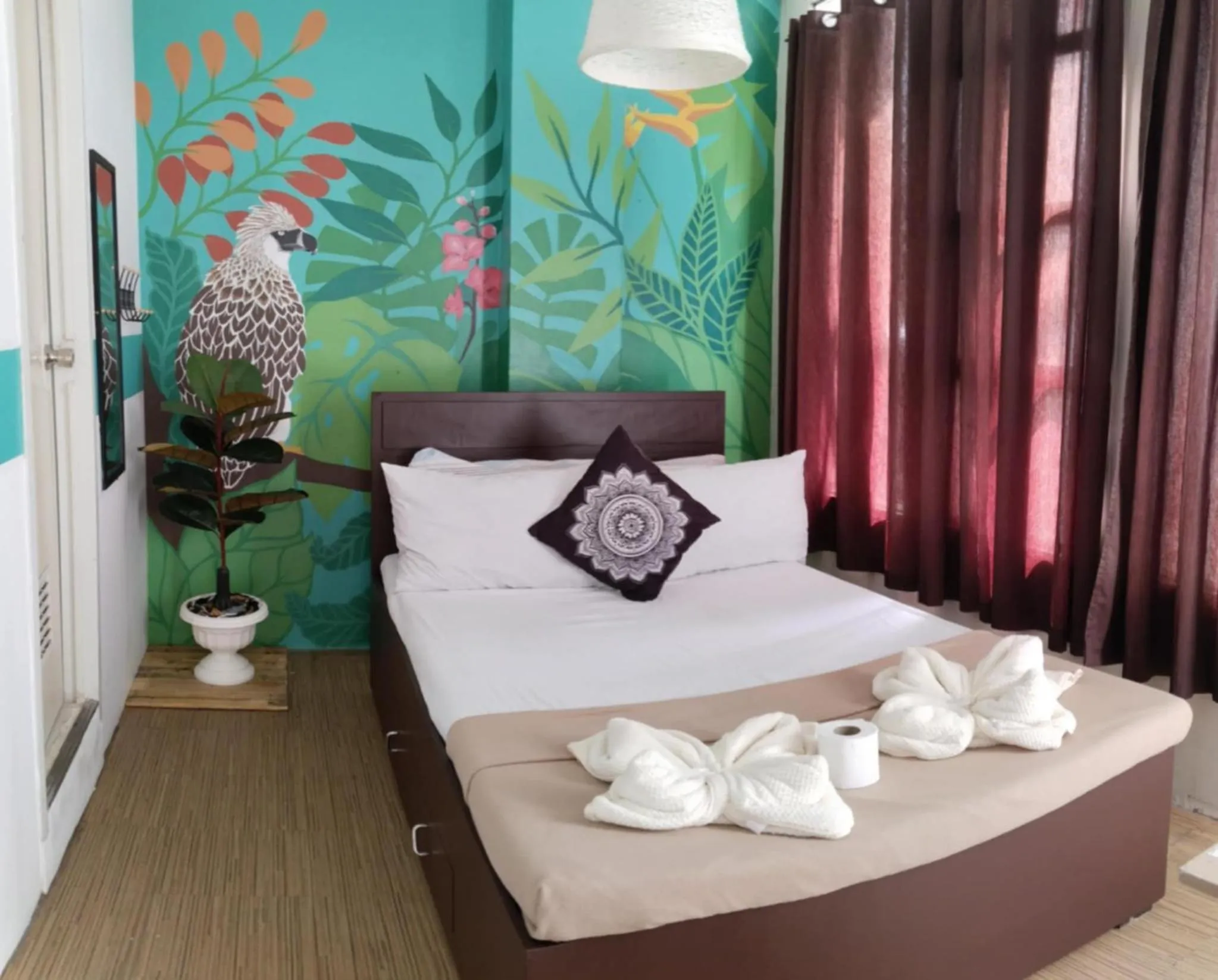 Bed in Napsule Suites