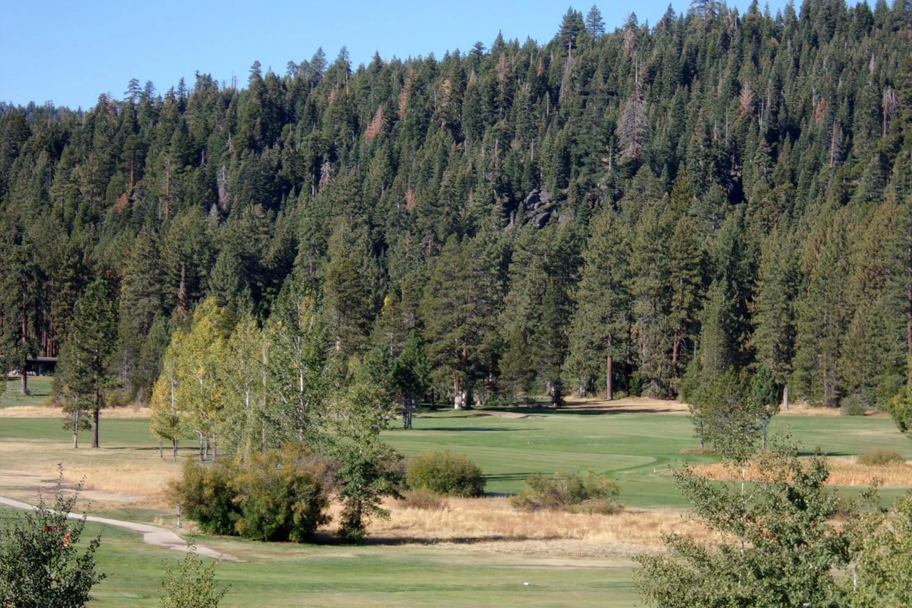 Golfcourse in Pepper Tree Inn Tahoe City