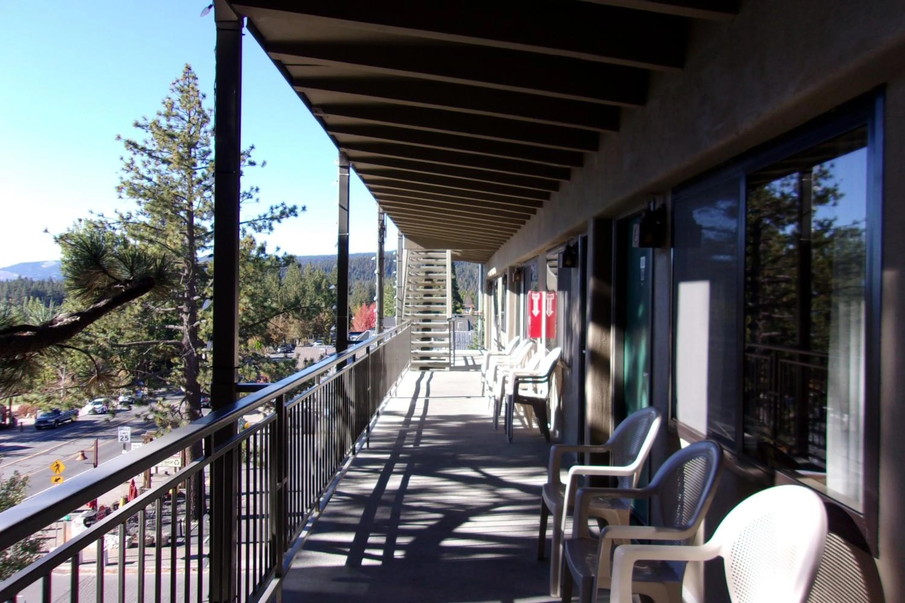 Balcony/Terrace in Pepper Tree Inn Tahoe City