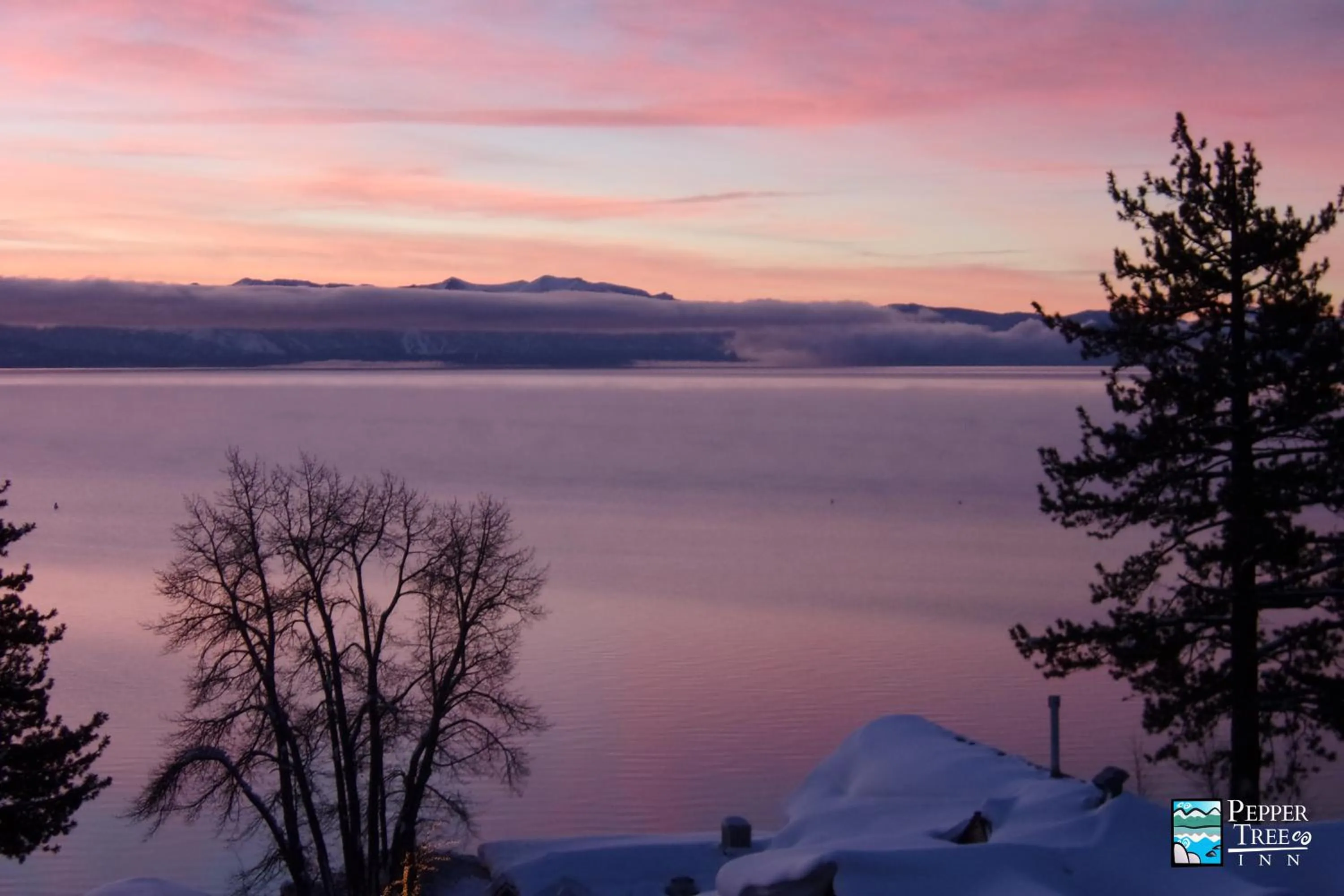 Lake view in Pepper Tree Inn Tahoe City