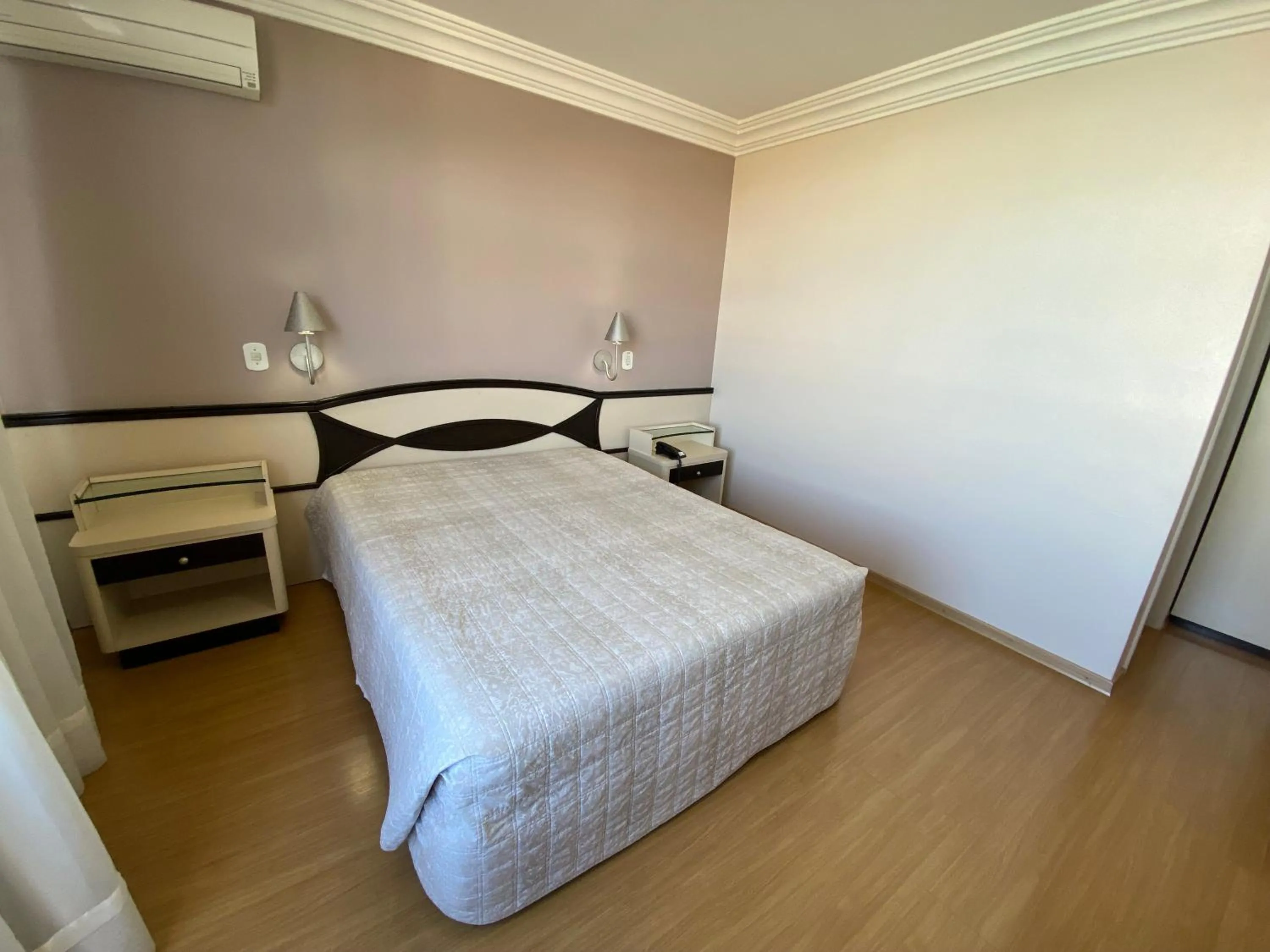 Bed in Hotel Maerkli