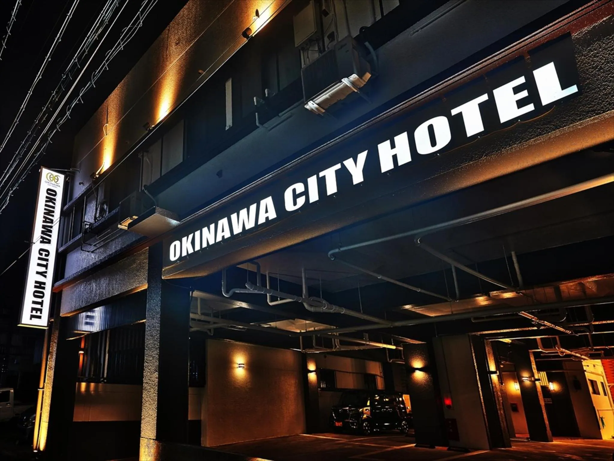 Facade/entrance in Okinawa City Hotel