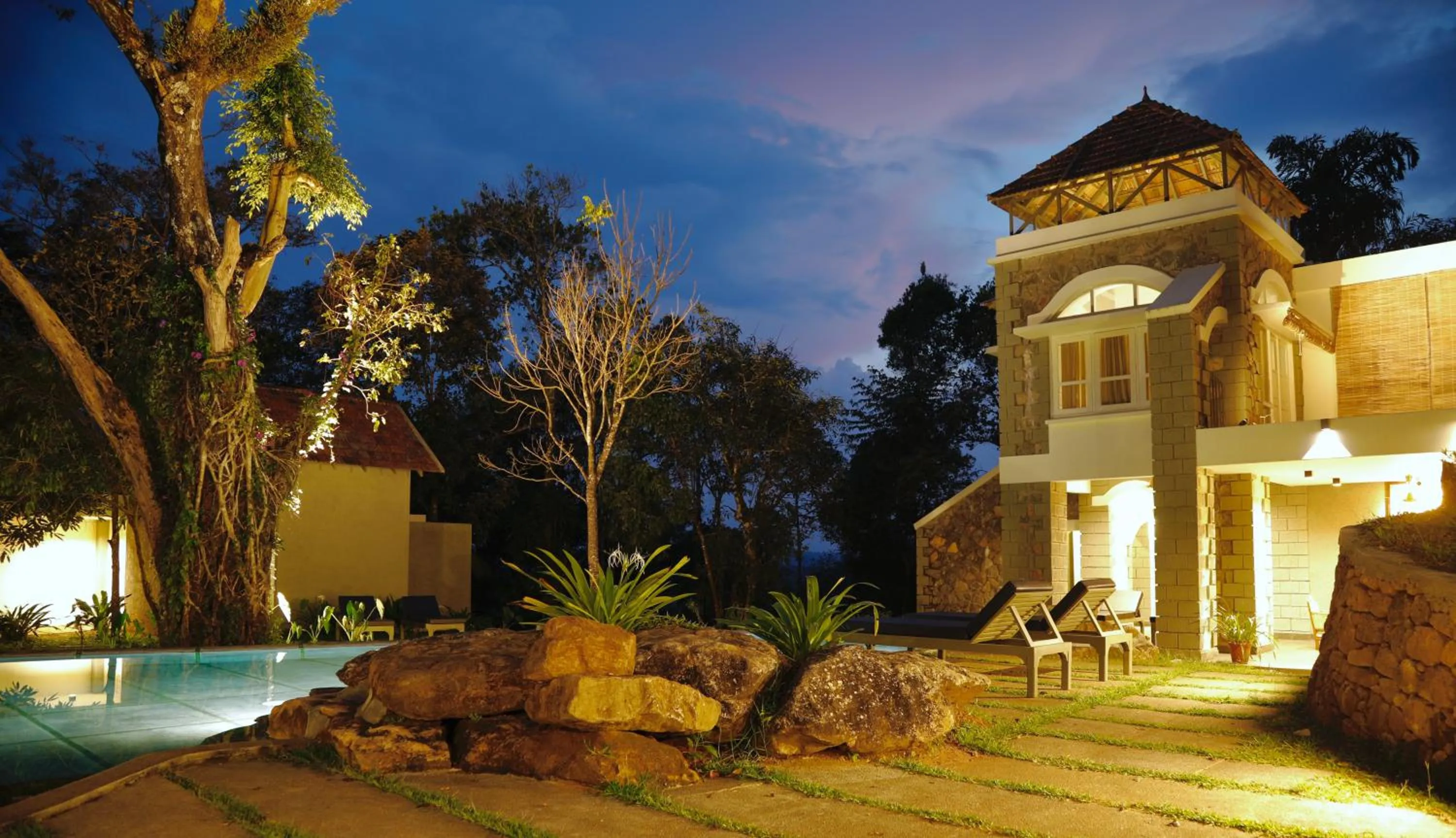 Natural landscape in SpiceTree Rajakumari