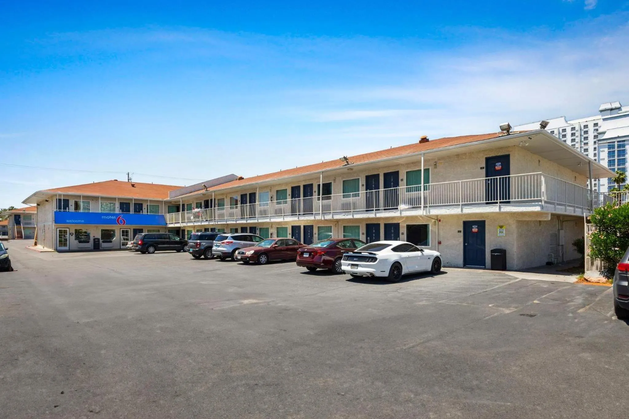 Property building in Motel 6 Las Vegas, NV - Strip