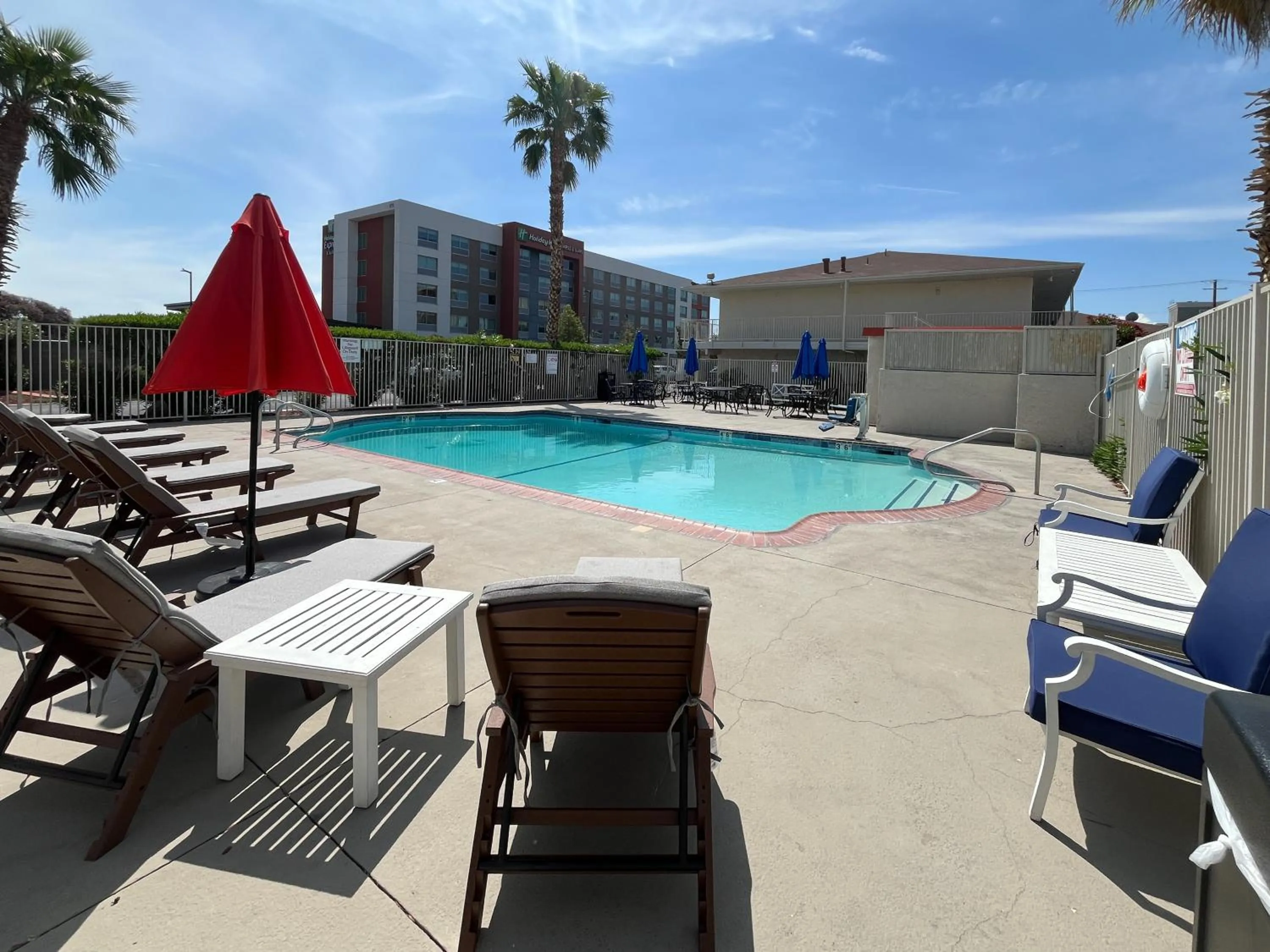 Swimming pool in Motel 6 Las Vegas, NV - Strip