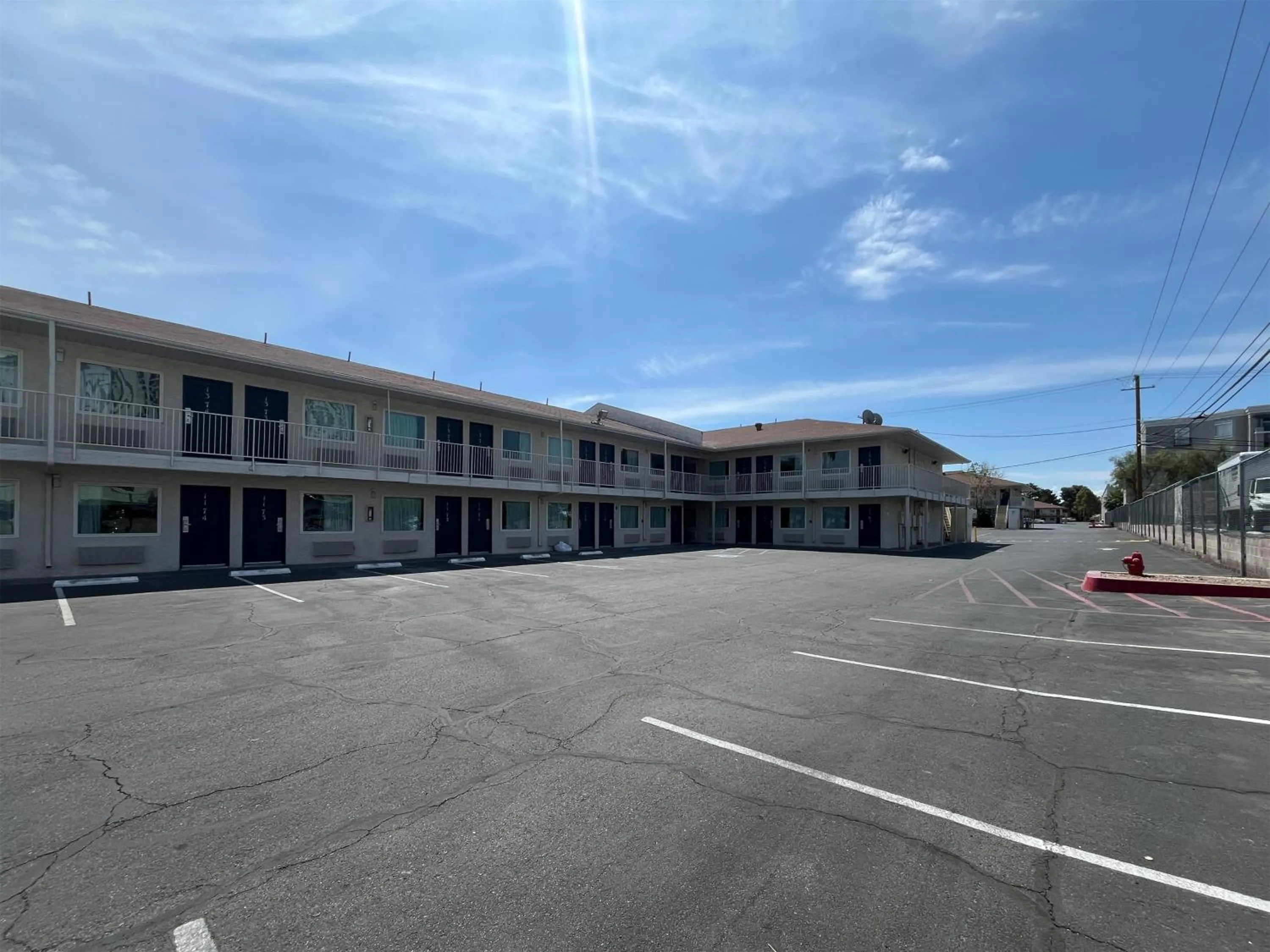 Property building in Motel 6 Las Vegas, NV - Strip