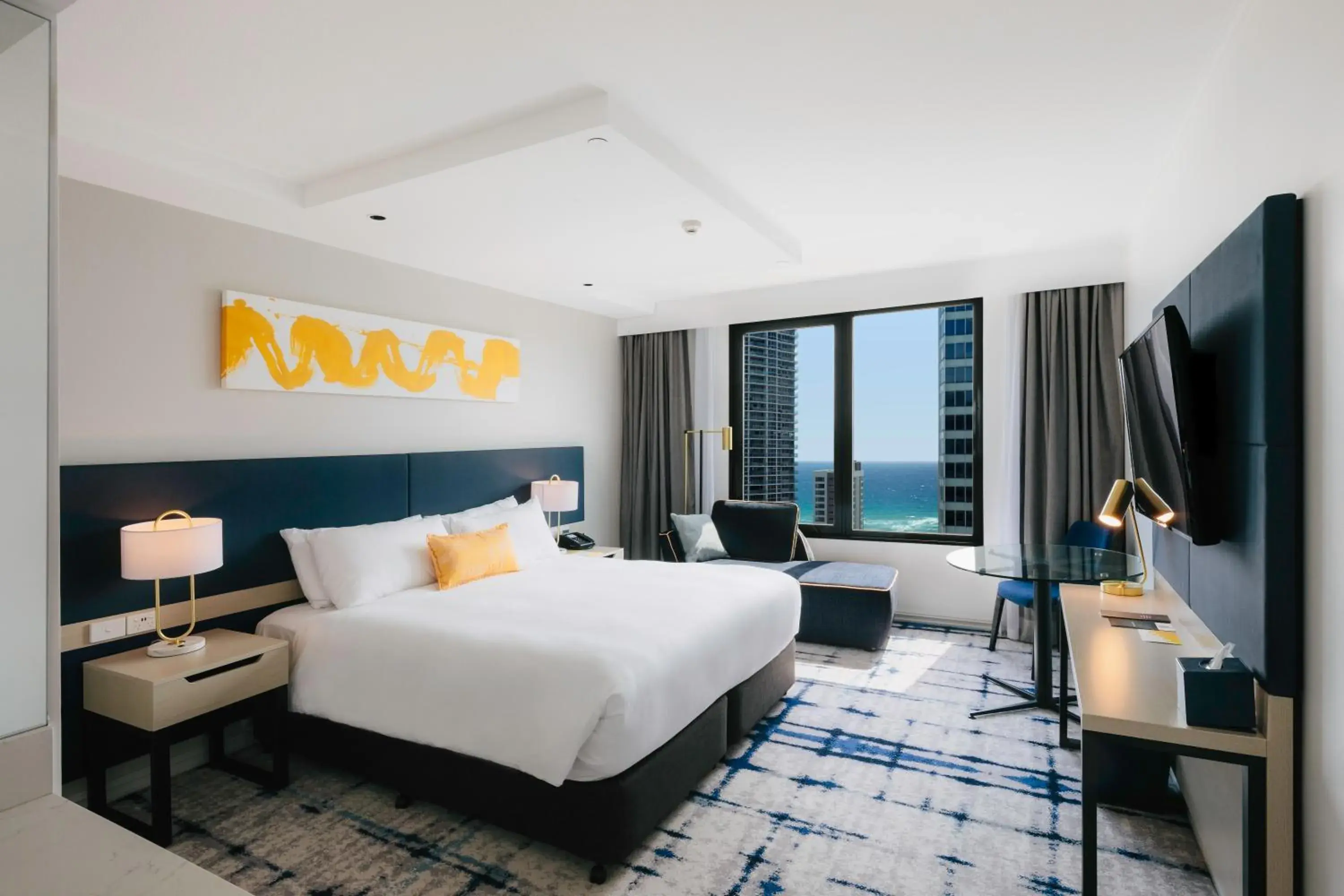 Premium King Room with Ocean View in voco Gold Coast by IHG Premium King Room with Ocean View in voco Gold Coast by IHG
