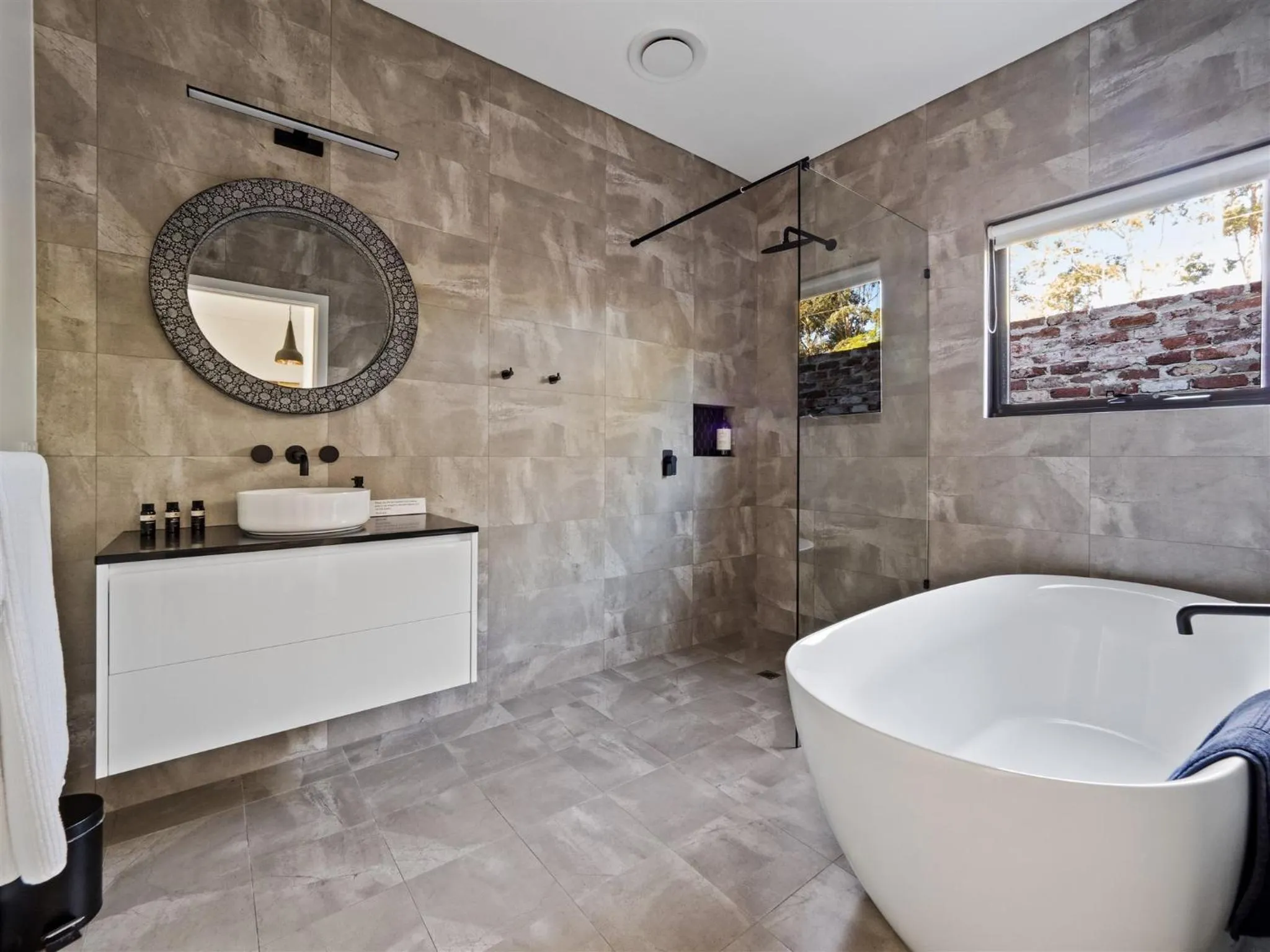 Shower in Simala Retreat