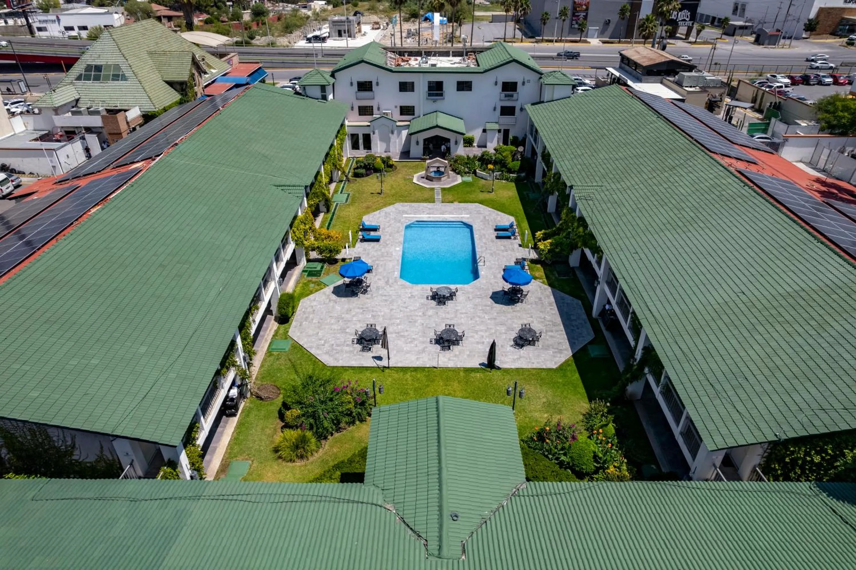 Property building in Quinta Dorada Hotel & Suites