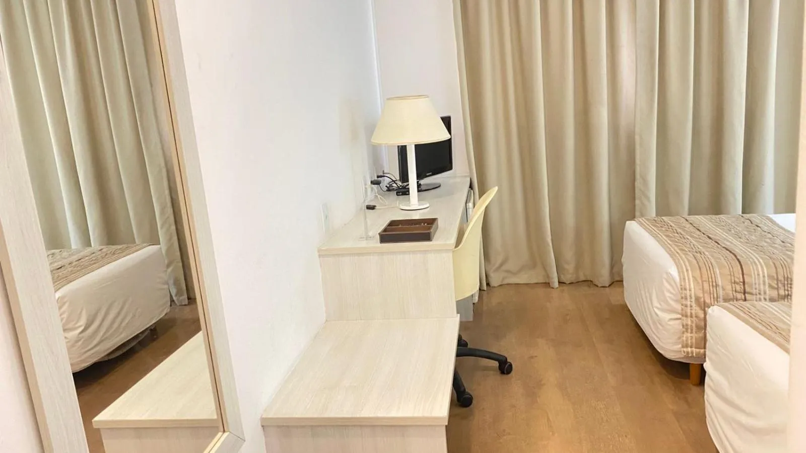 Bed in Camaçari Plaza Hotel