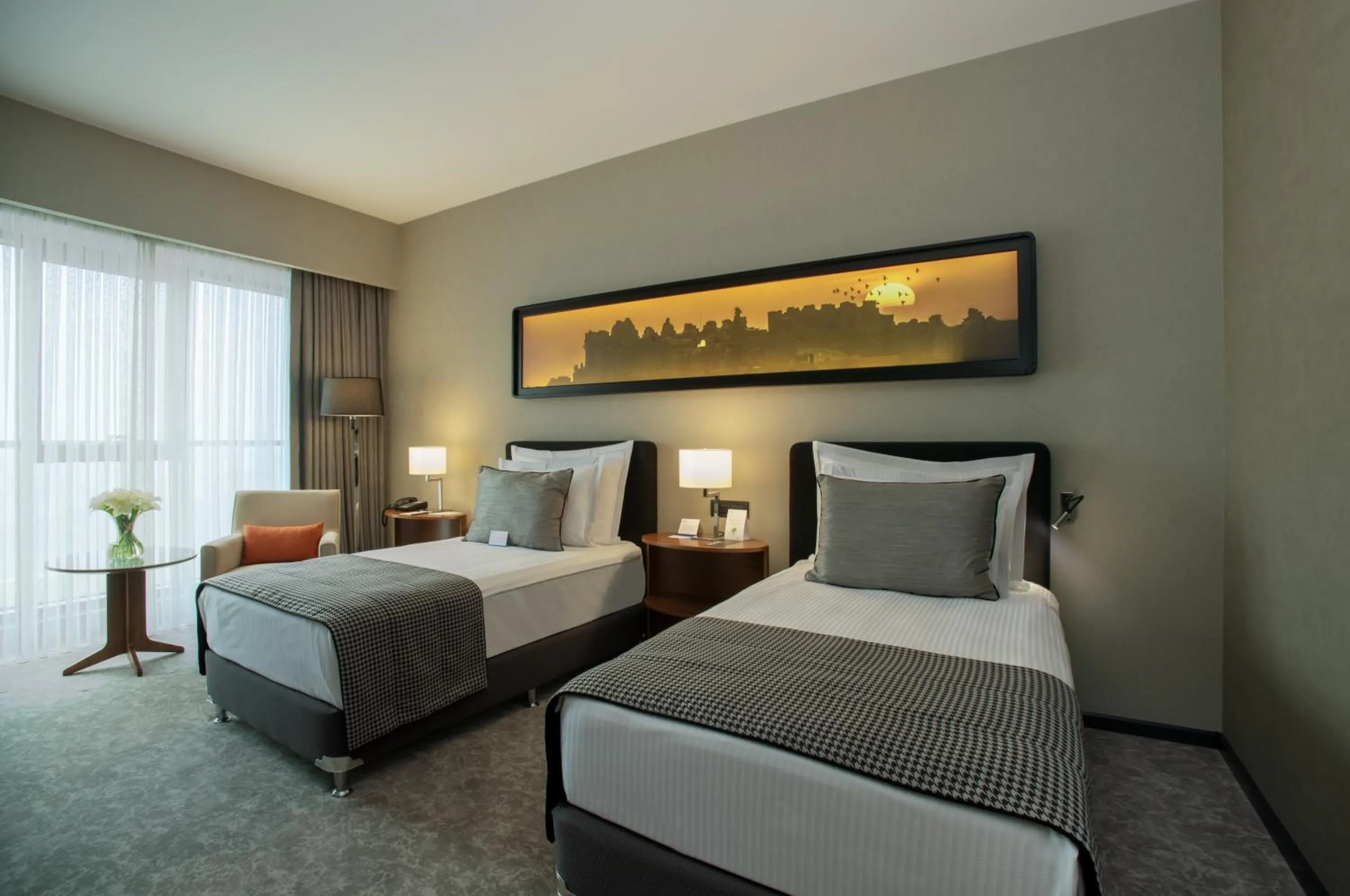 Bed in Movenpick Diyarbakir